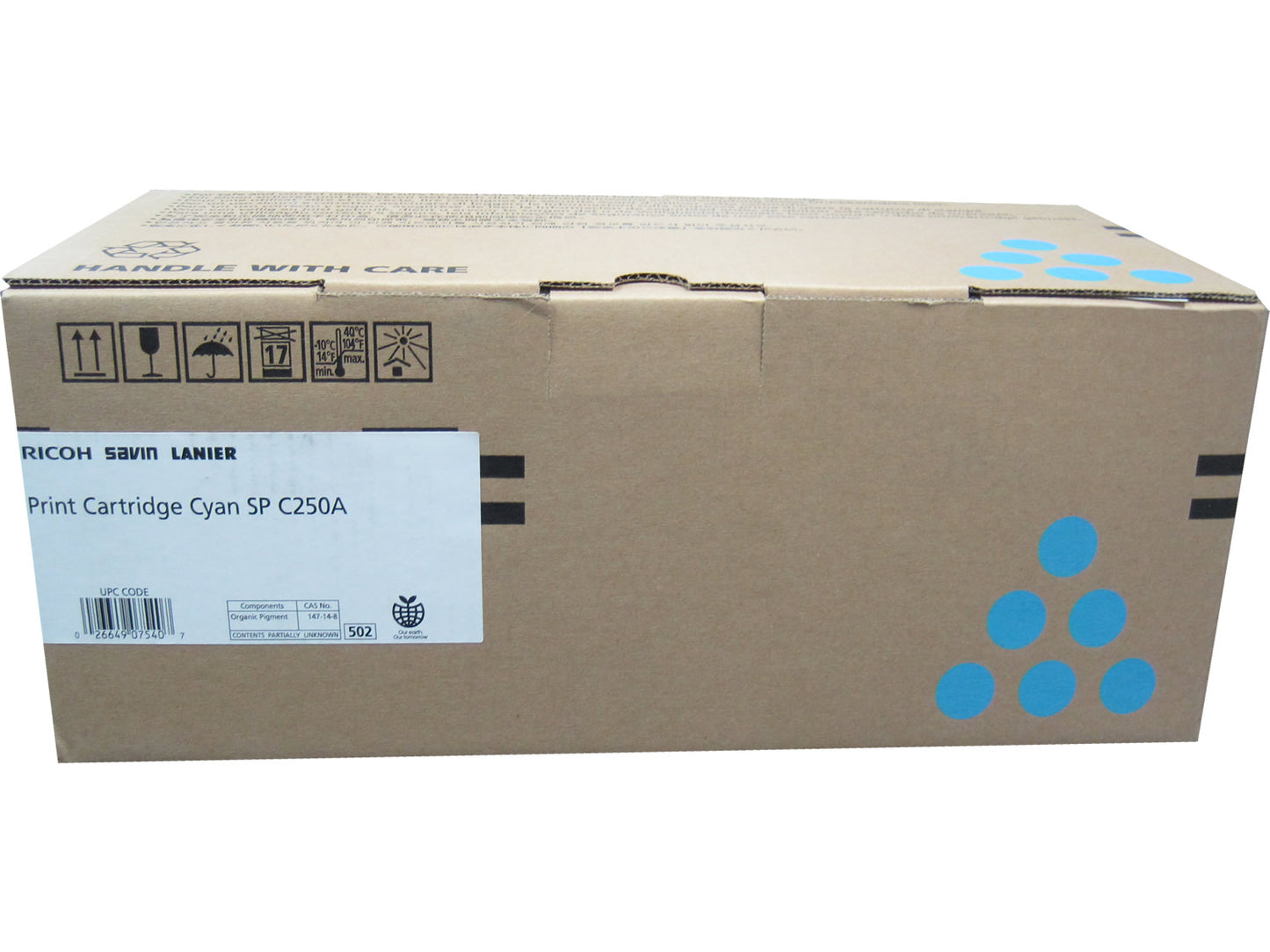 RICOH 407540 Cyan Toner Cartridge