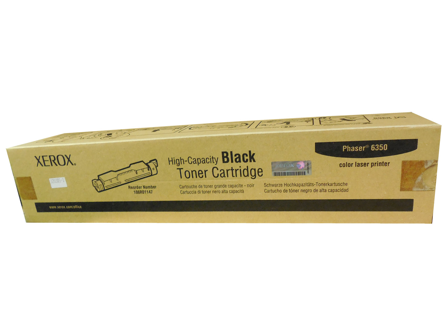 XEROX 106R01147 (106R1147) Black High Yield Toner 10k