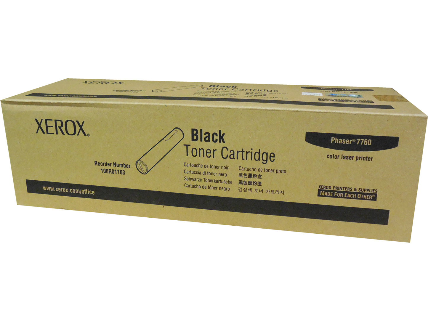 XEROX 106R01163 (106R1163) Black Toner 32k