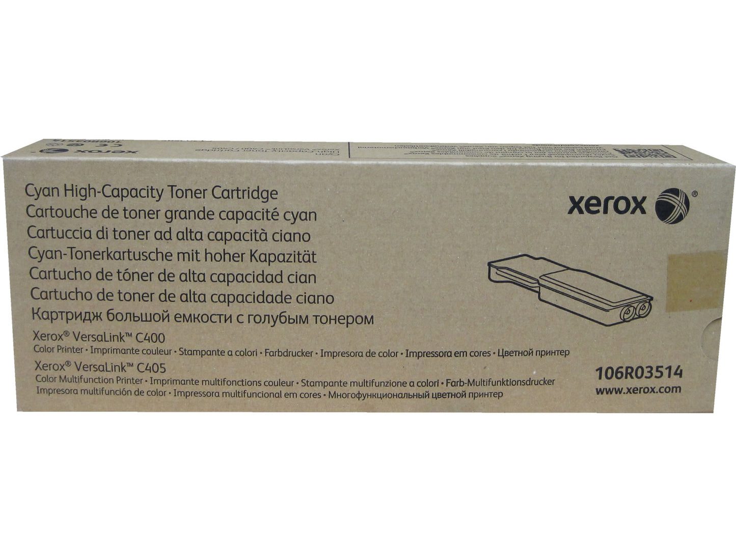 XEROX 106R03514 (106R3514) Cyan Toner Cartridge