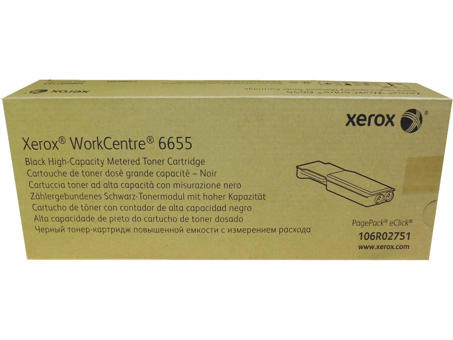 XEROX 106R02751 (106R2751) Black Metered Print Cartridge
