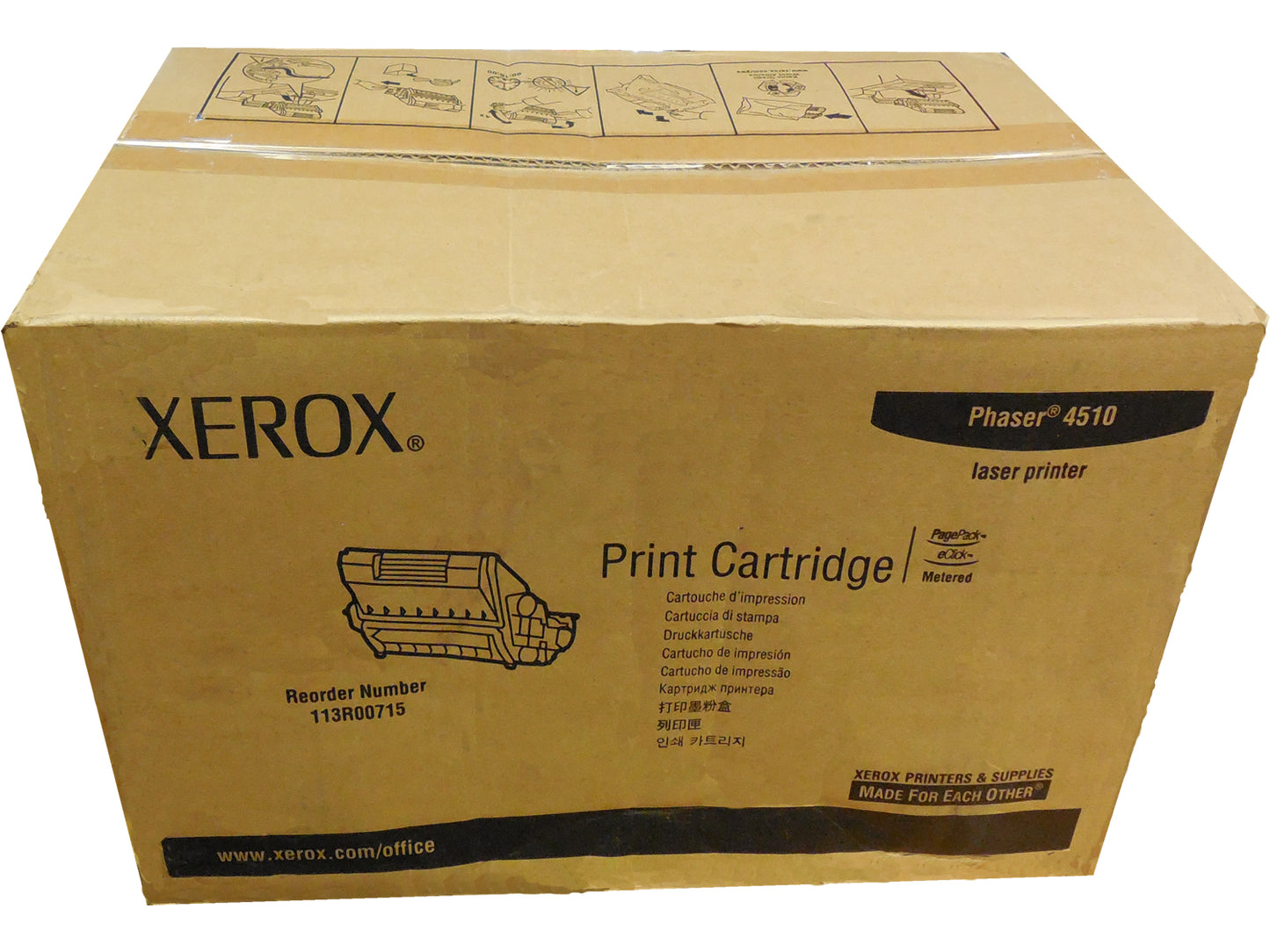 XEROX 113R00715 (113R715) Black Metered Cartridge