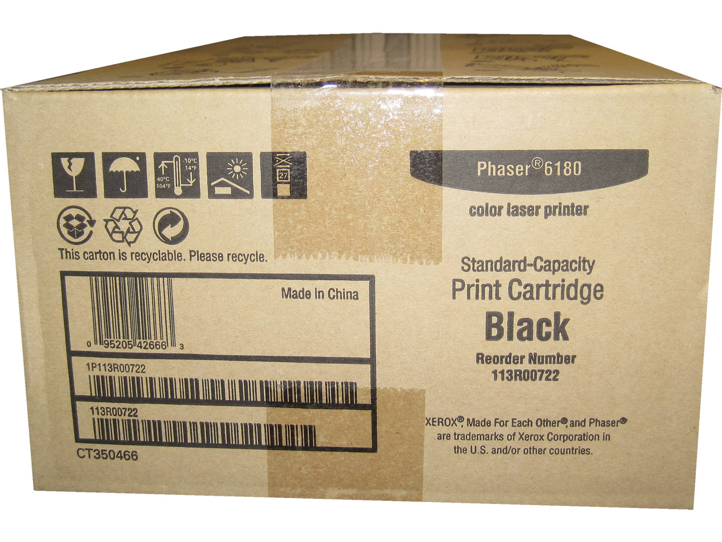 XEROX 113R00722 (113R722) Black Toner 3k