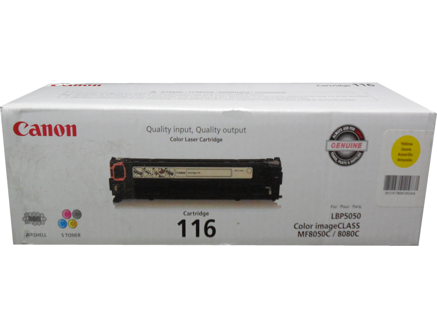 CANON 116 (1977B001AA) Yellow Toner