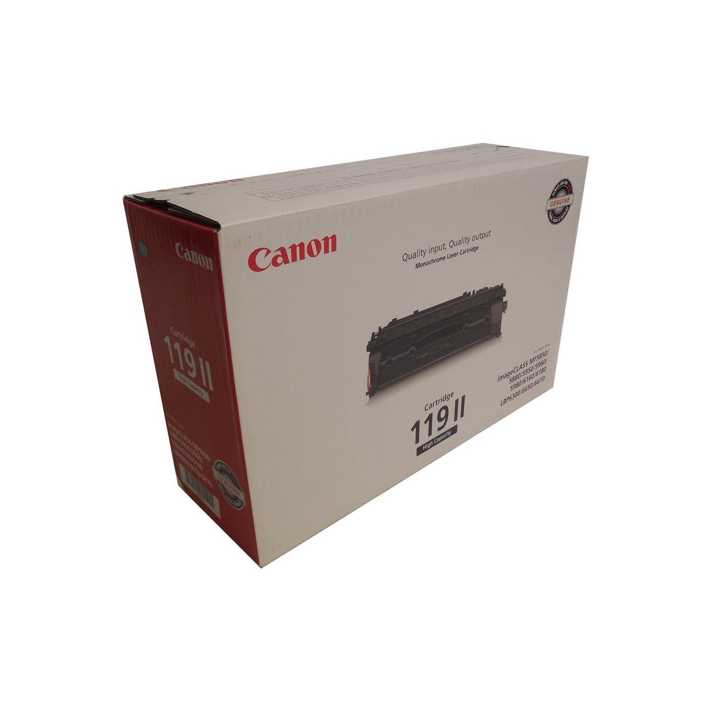 CANON 119II (3480B001AA) Black High Yield Toner 6.4k