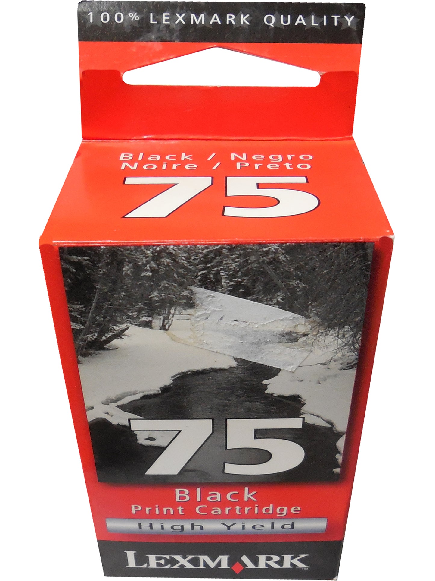 LEXMARK 12A1975 (75) Black High Capacity Ink 1100p