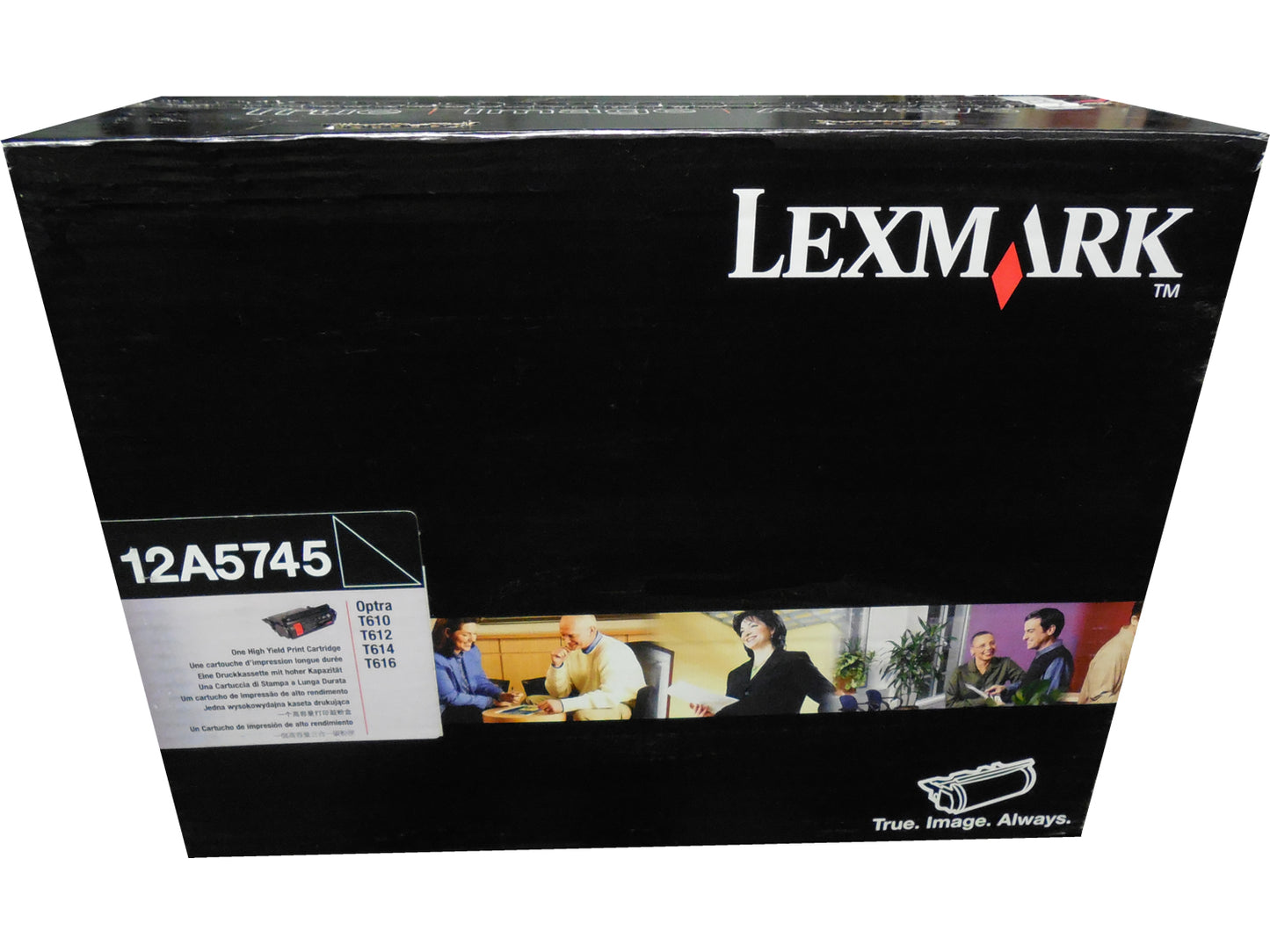 LEXMARK 12A5745 Black High Yield Toner 25k