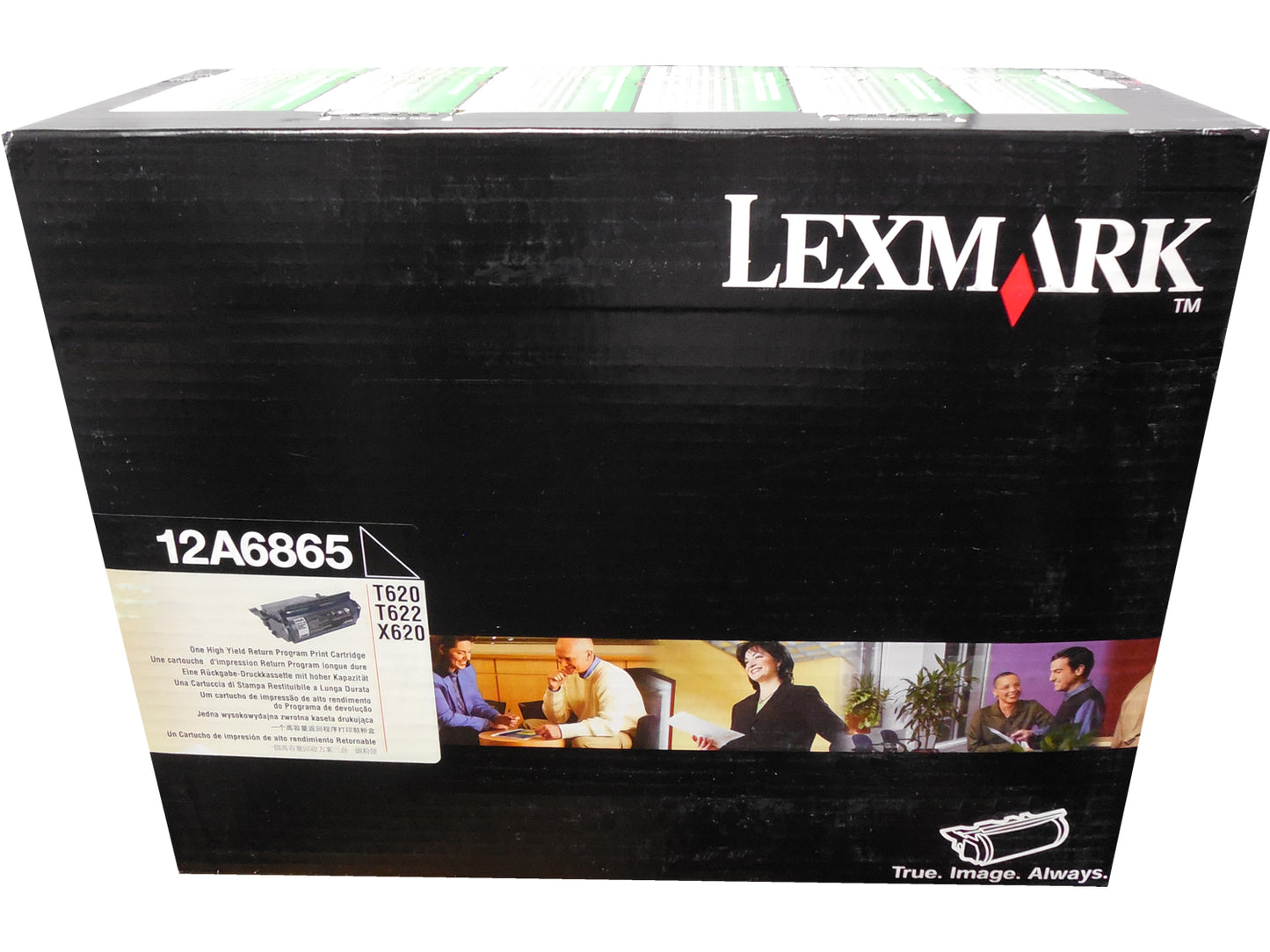 LEXMARK 12A6865 Black High Yield Toner 30k