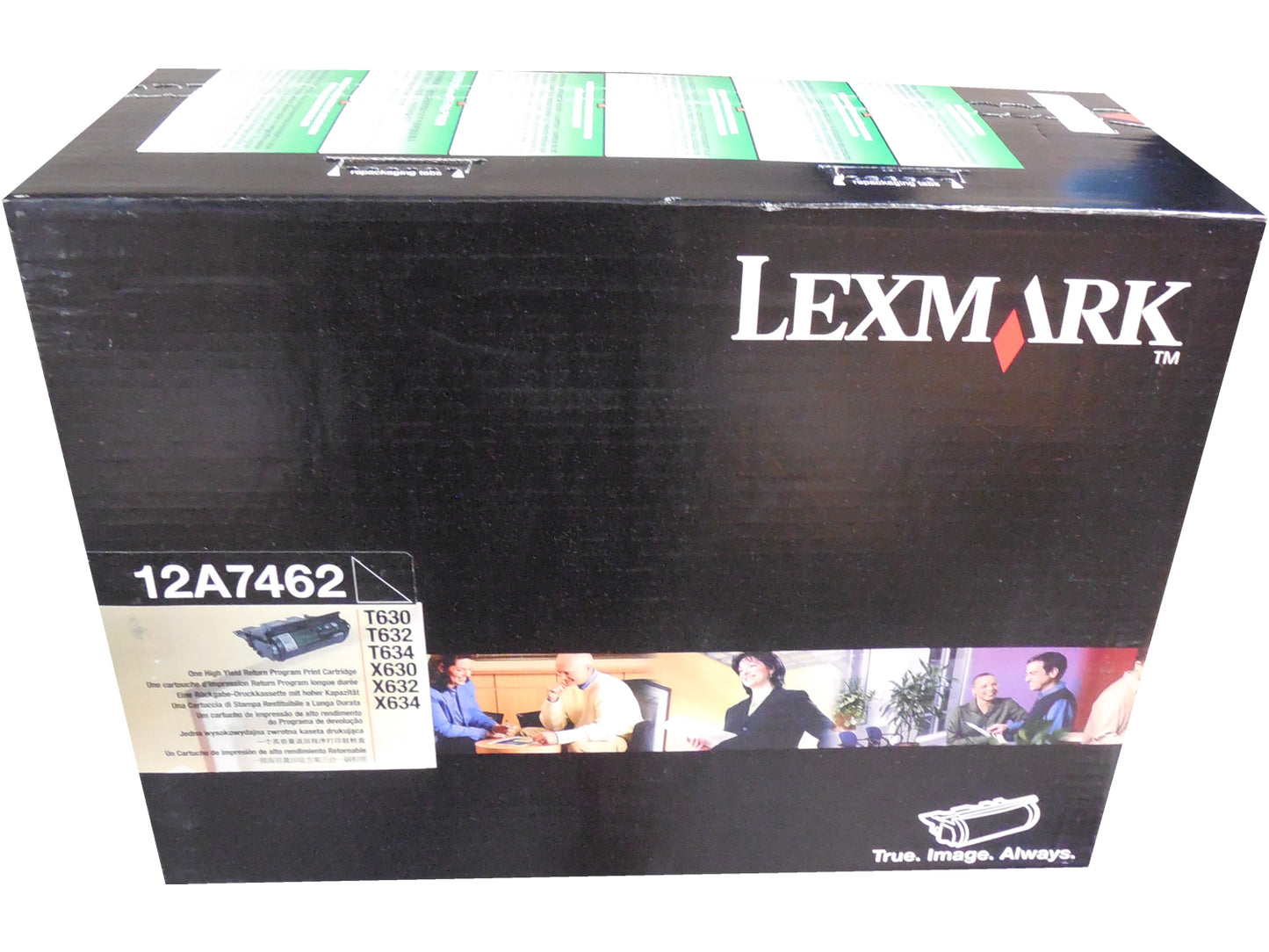 LEXMARK 12A7462 Black High Yield Toner 21k
