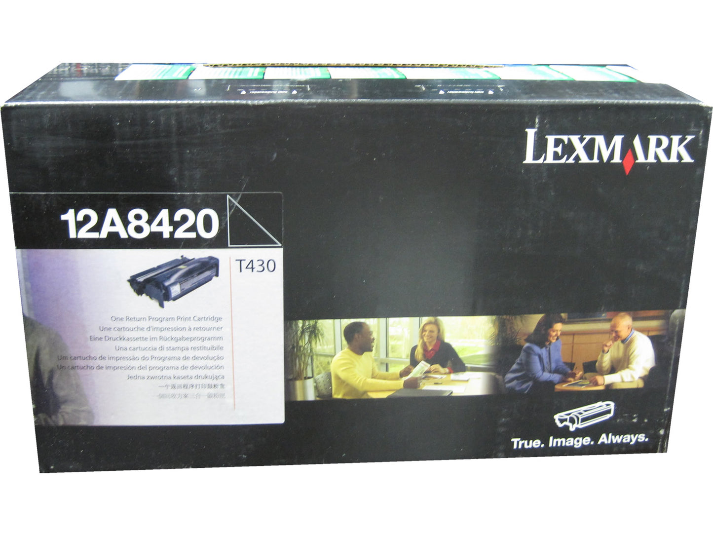 LEXMARK 12A8420 Black Toner 6k