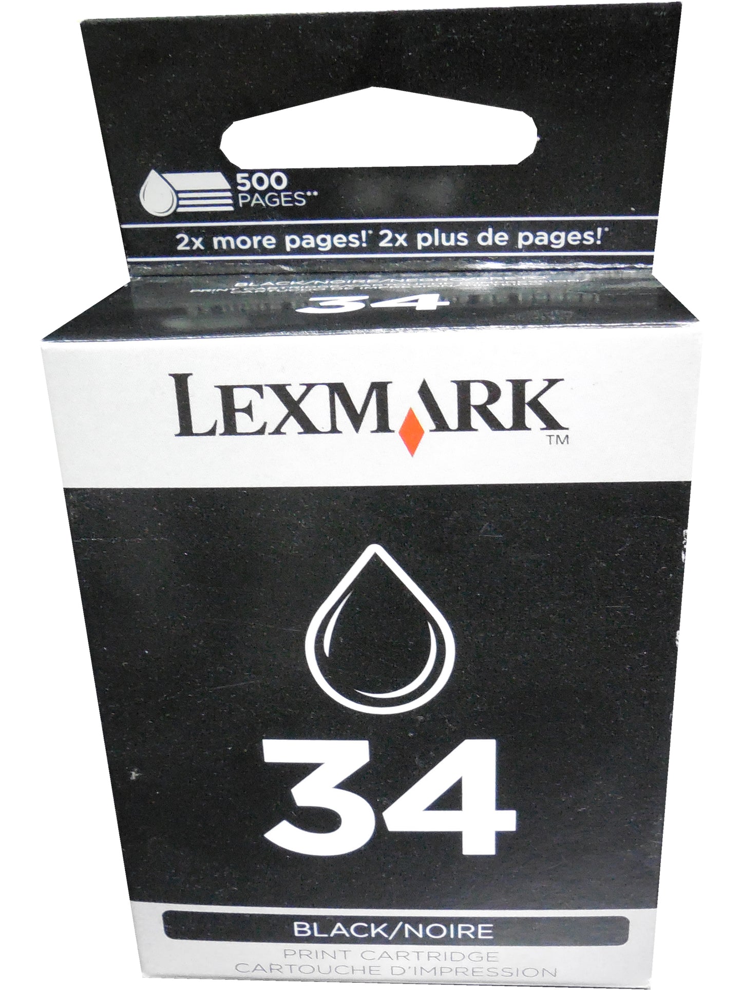 LEXMARK 18C0034 (34) High Yield Black Ink Cartridge