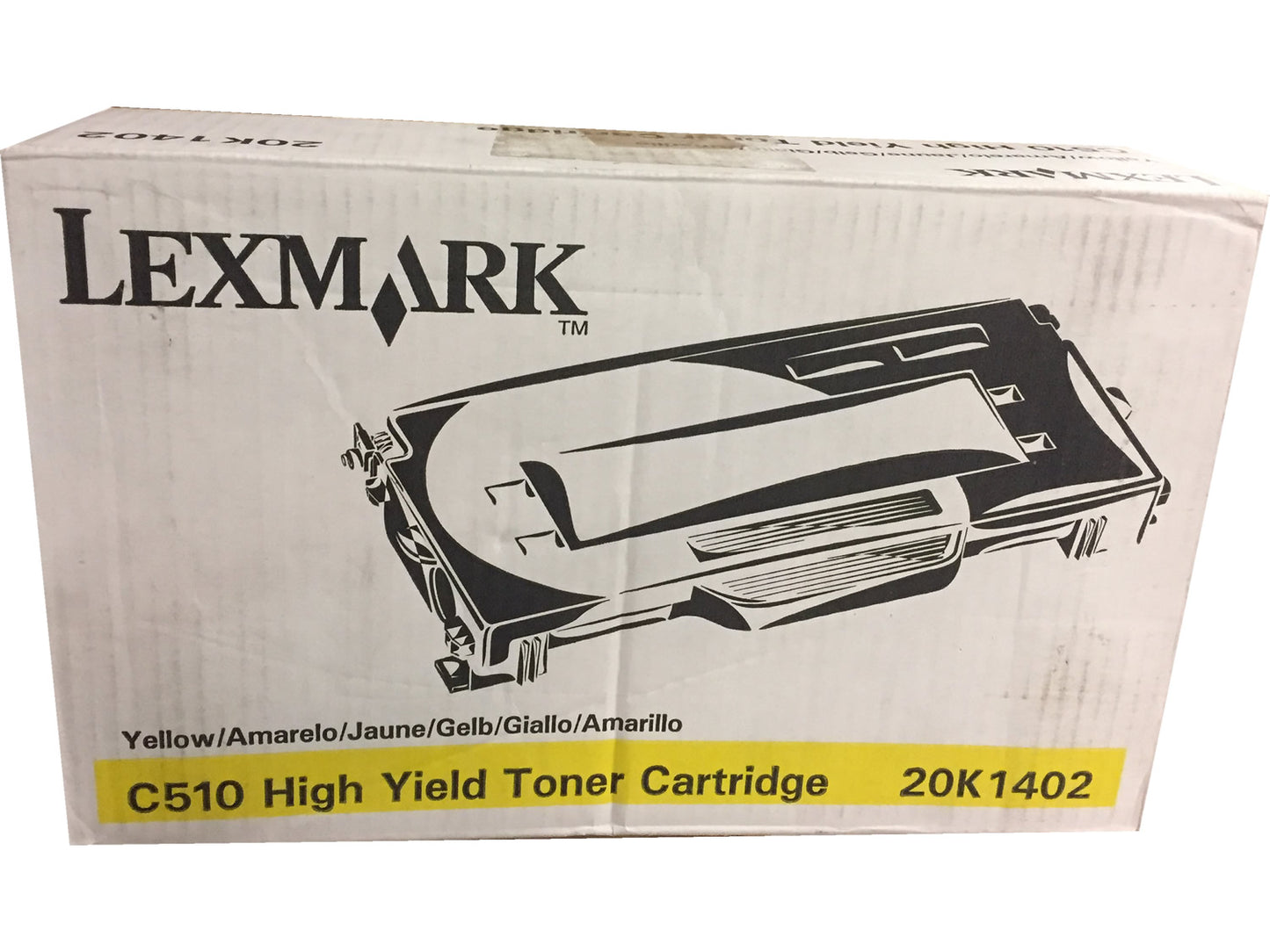 LEXMARK 20K1402 Yellow High Capacity Toner 6.6k