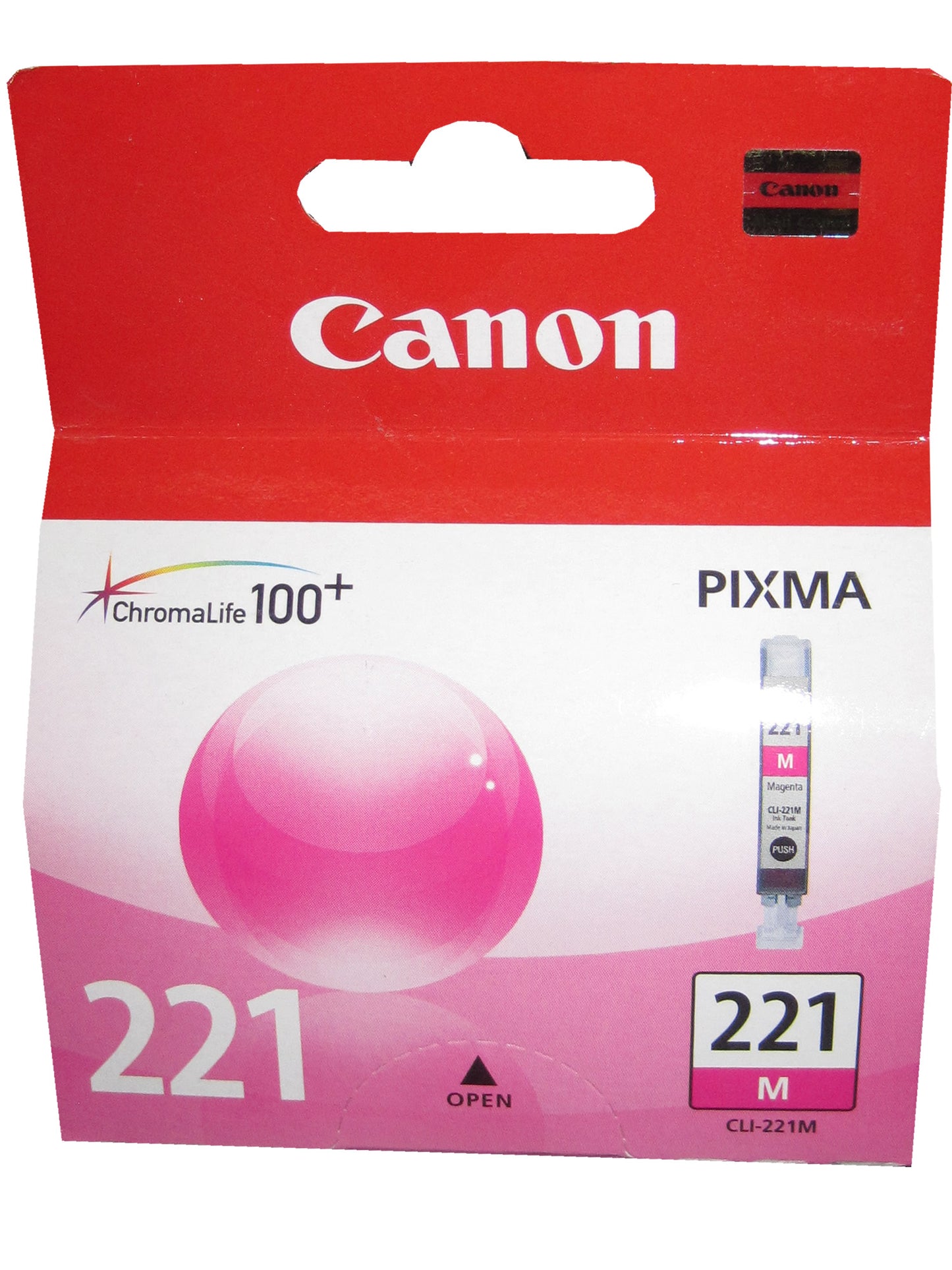 CANON CLI221M CLI-221 (2948B001AA) Magenta Ink 9ml