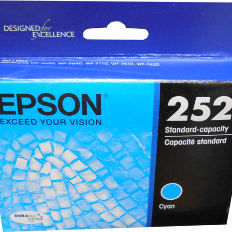 EPSON T252220 (252) Cyan Standard Capacity Ink