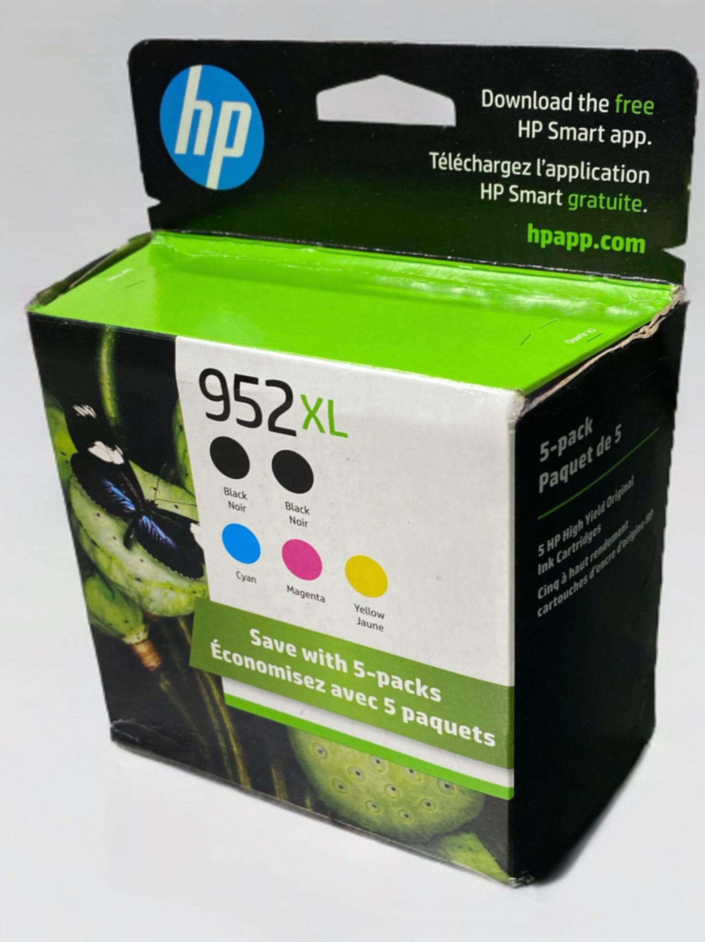 HP 6ZA00AN (952XL) Two Black and Tricolor