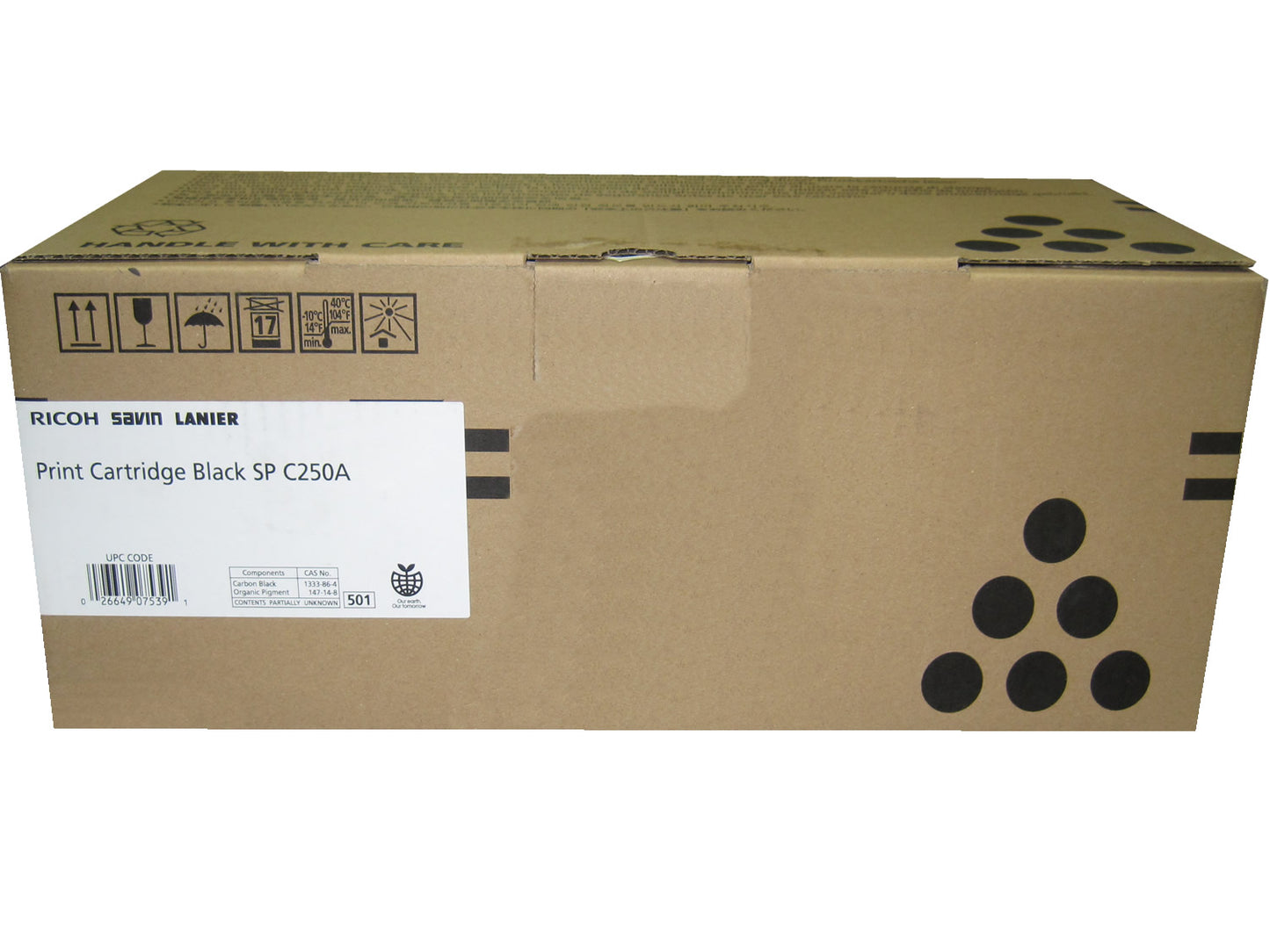 RICOH 407539 Black Toner Cartridge