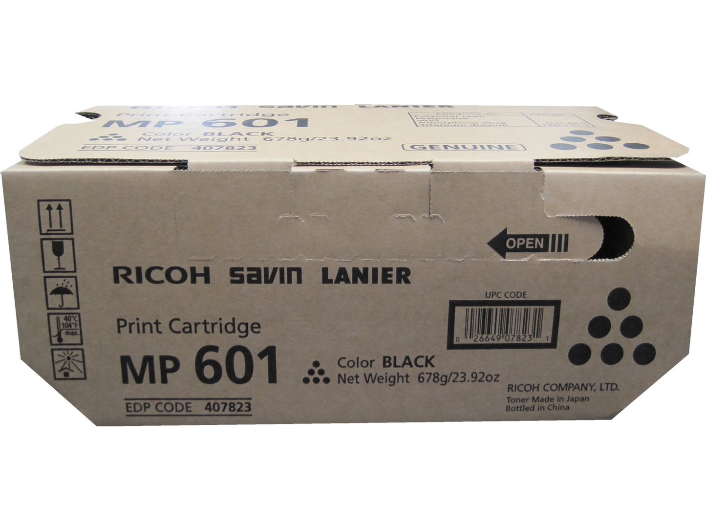RICOH 407823 Black Toner Cartridge