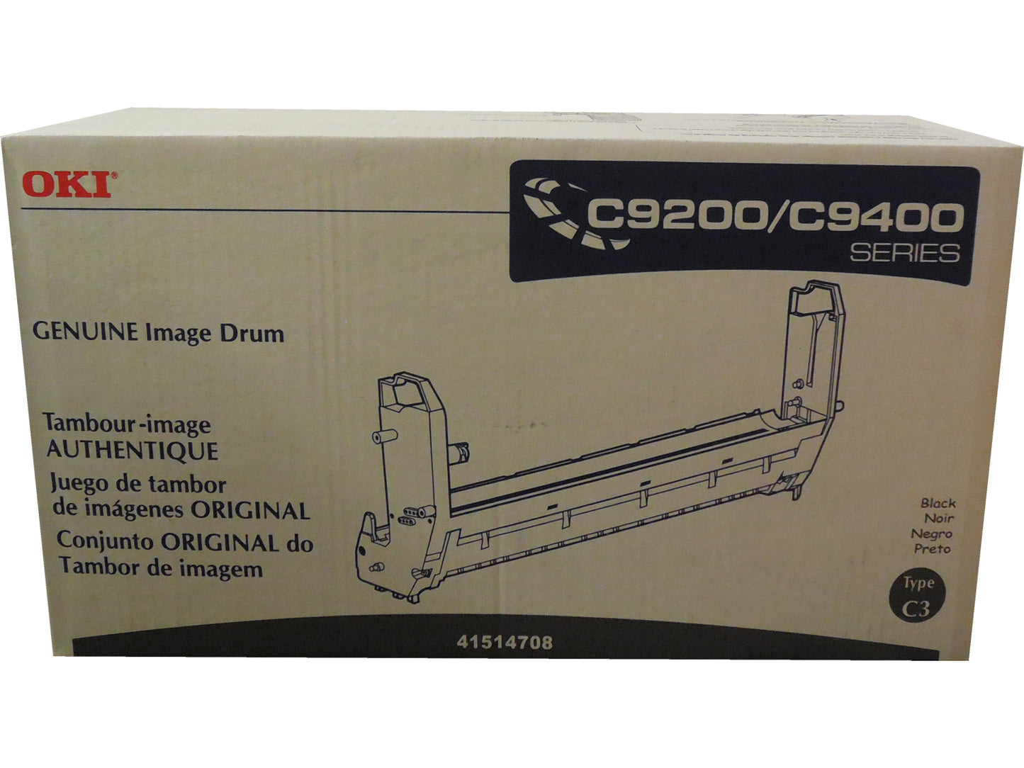 OKIDATA 41514708 Black Imaging Drum 39K