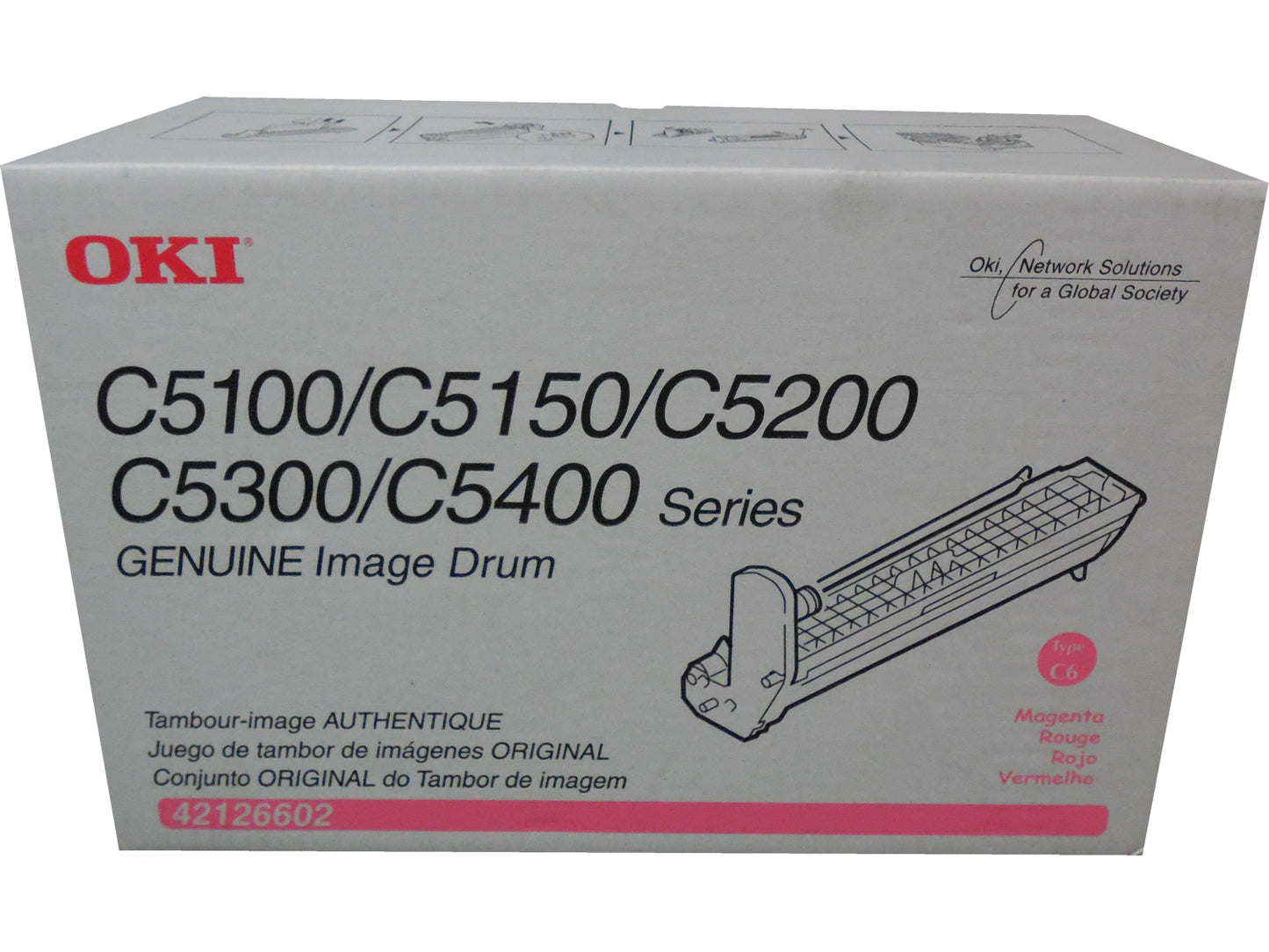 OKIDATA 42126602 Magenta Drum Unit