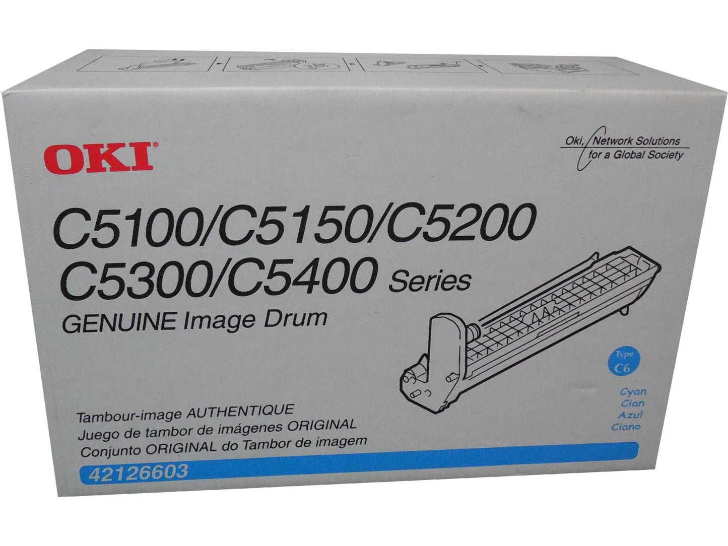 OKIDATA 42126603 Cyan Drum Unit
