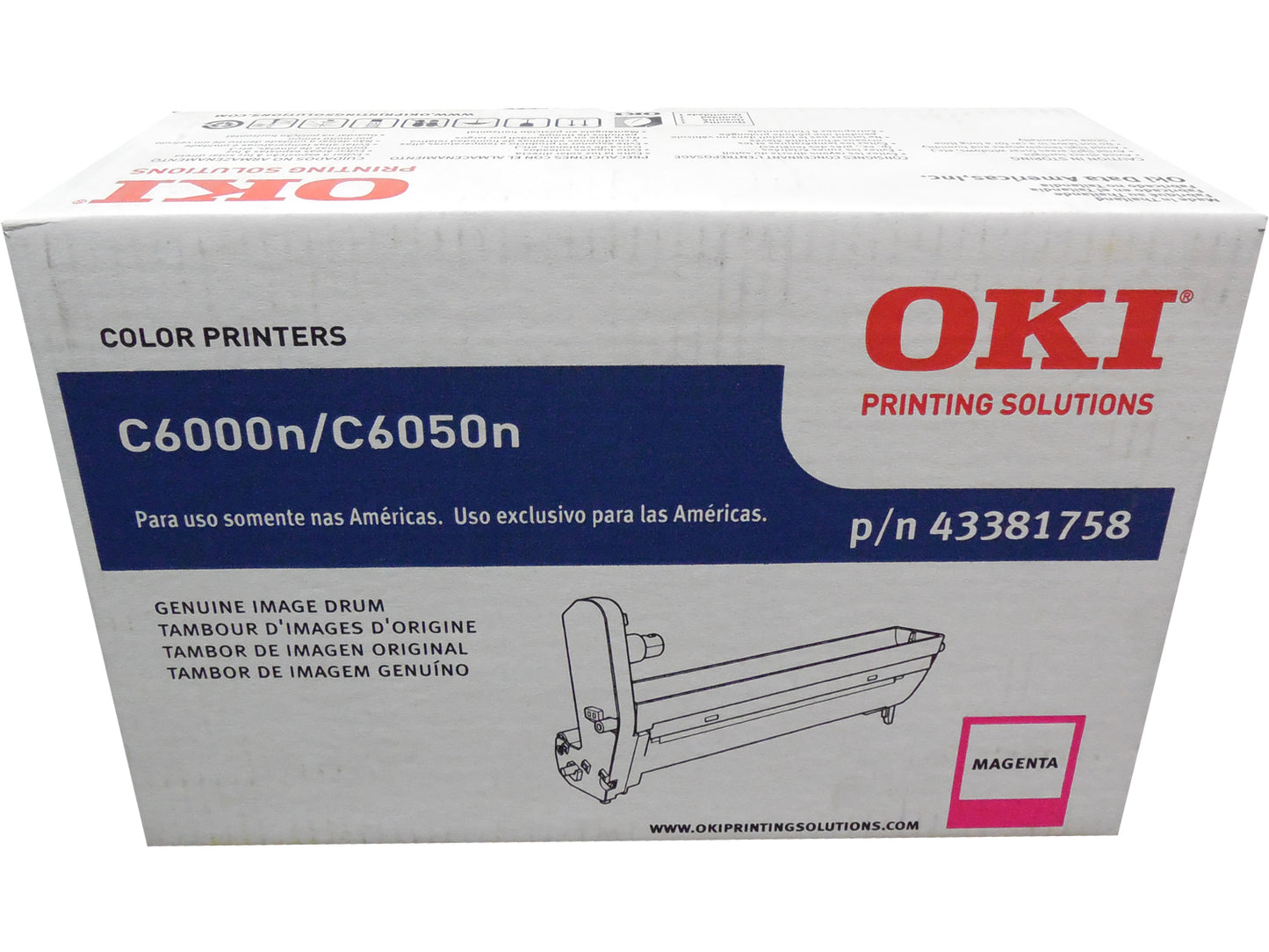 OKIDATA 43381758 Magenta Image Drum 20k