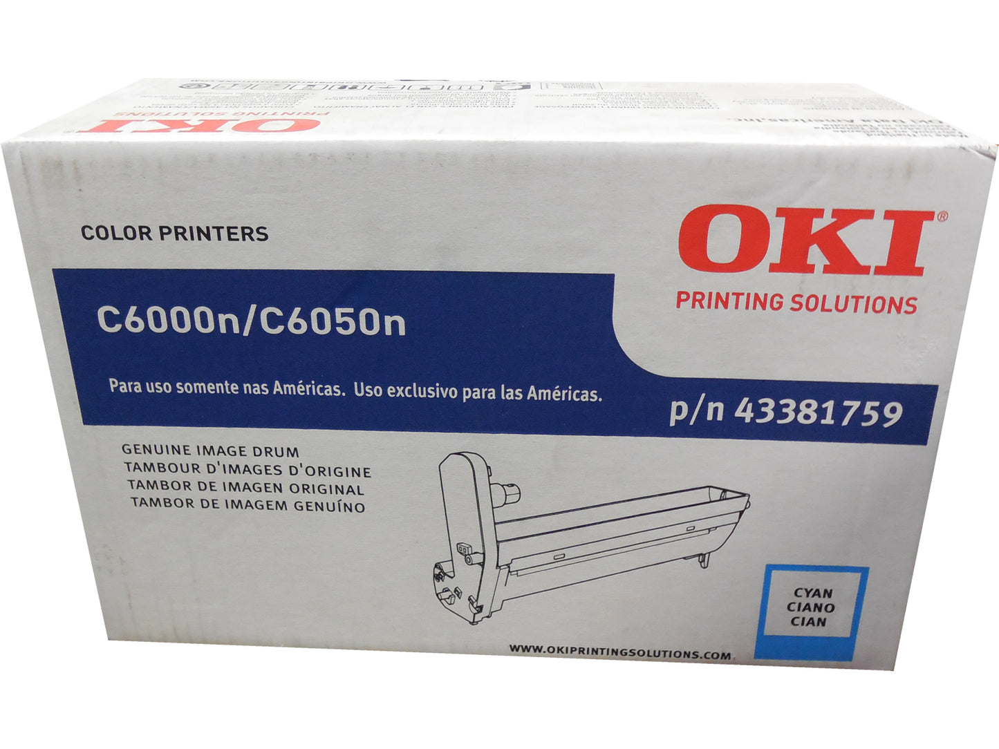 OKIDATA 43381759 Cyan Image Drum 20k