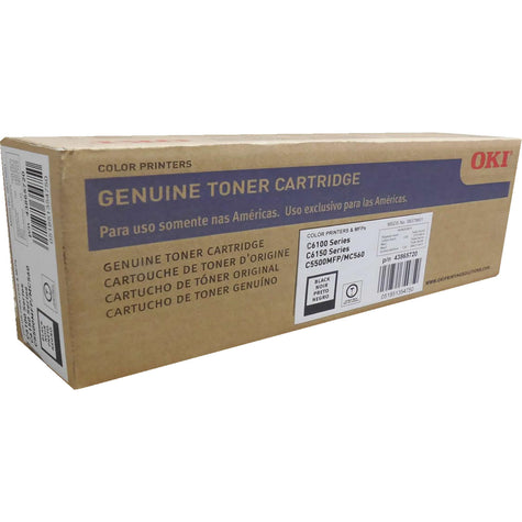 OKIDATA 43865720 Black Toner 8k