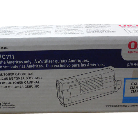 OKIDATA 44318603 Cyan Toner 11.5k