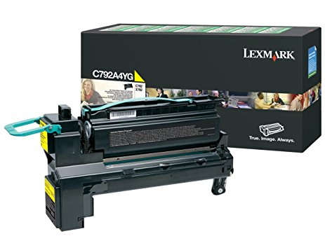 LEXMARK C792A4YG Yellow Toner Cartridge