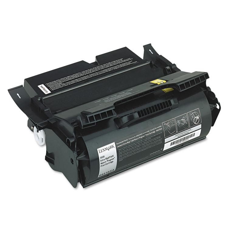 LEXMARK 64415XA Black Extra High Yield Toner 32k
