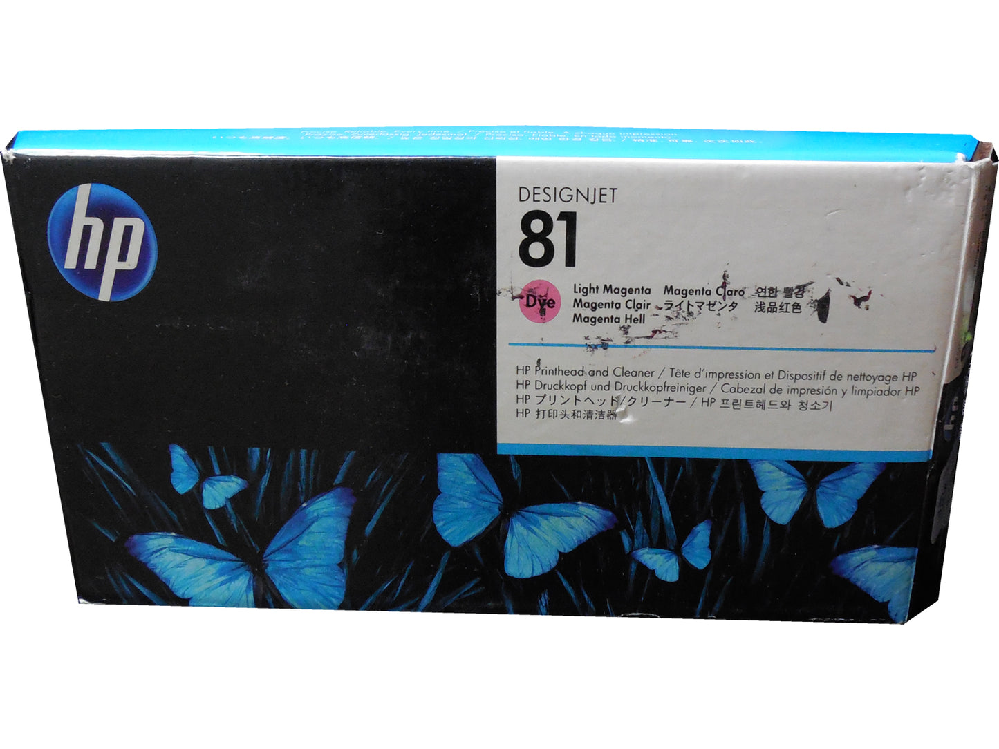 HP C4955A (81) Light Magenta Ink Printhead + Cleaners