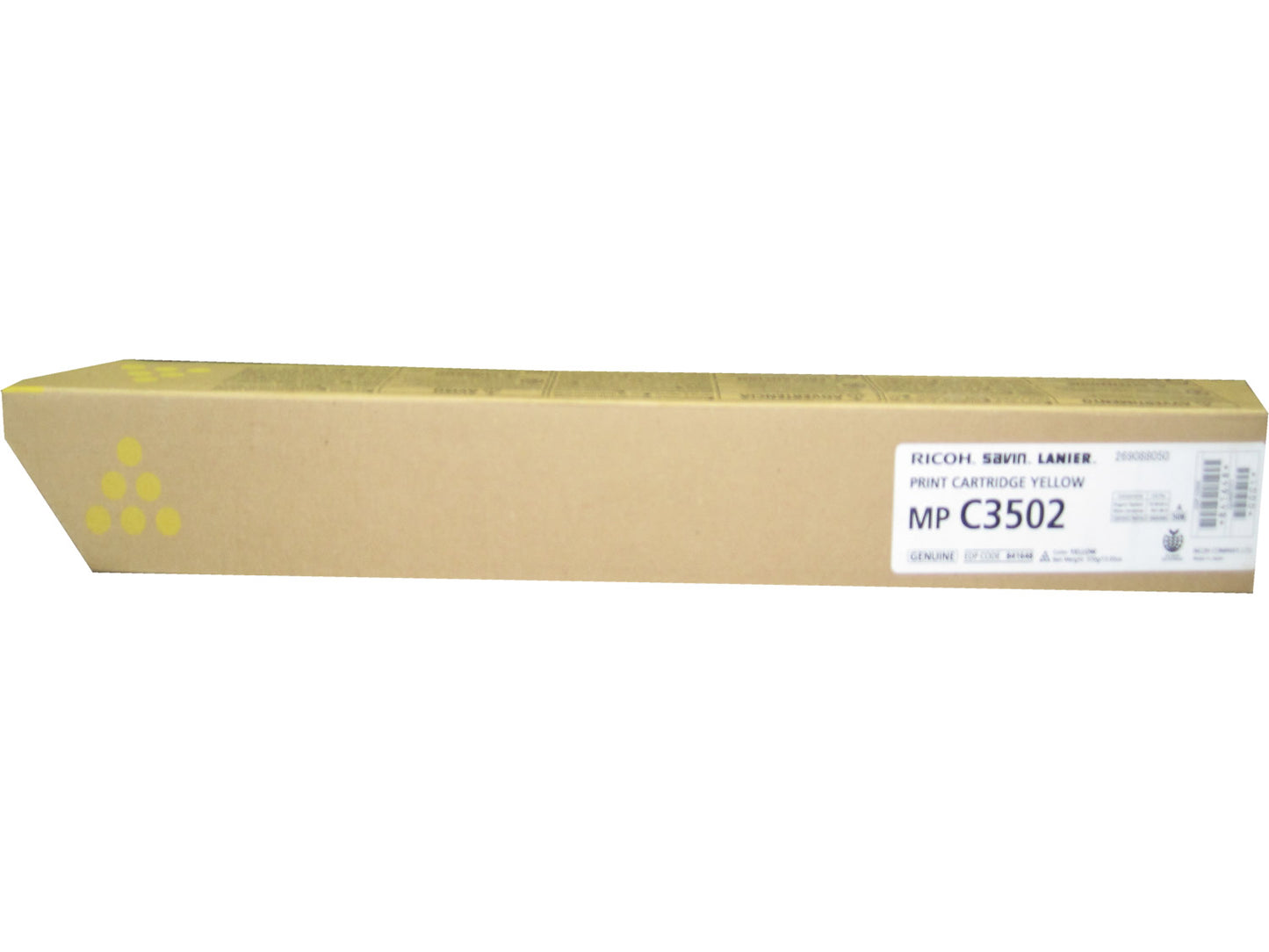 RICOH 841648 Yellow Toner 18k