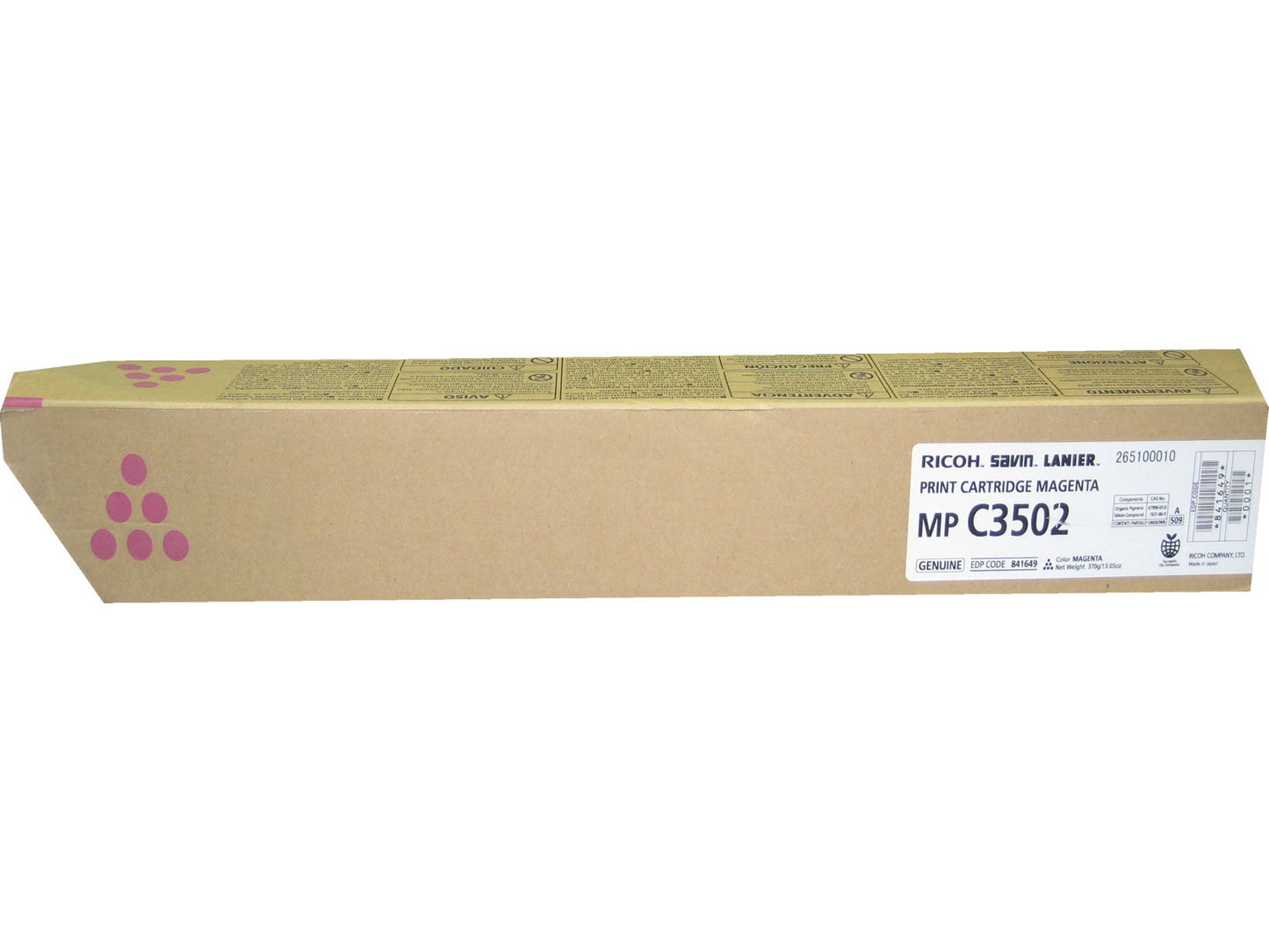 RICOH 841649 Magenta Toner 18k