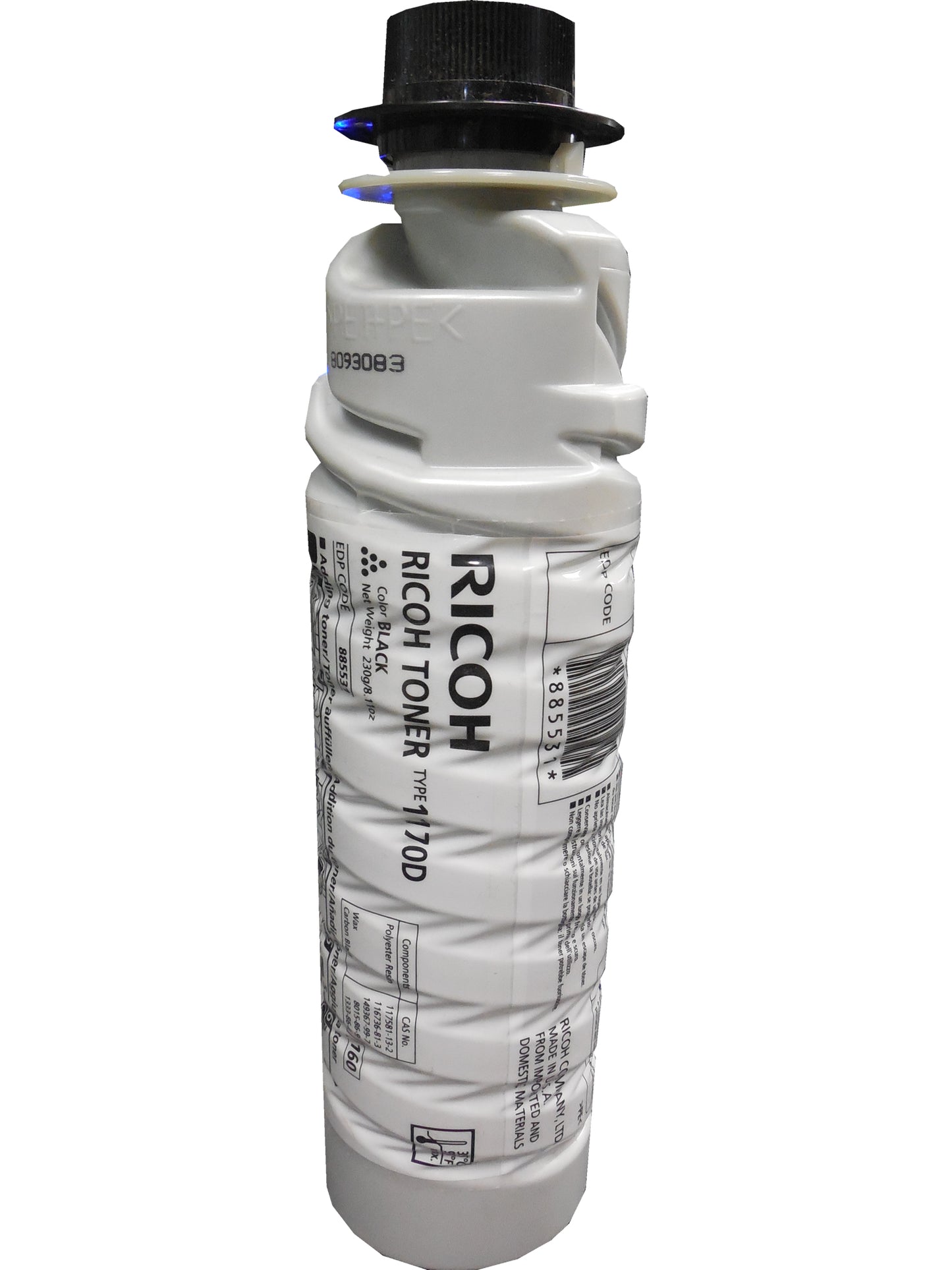 RICOH 885531 Black Toner Type 1170D/1270D 7k