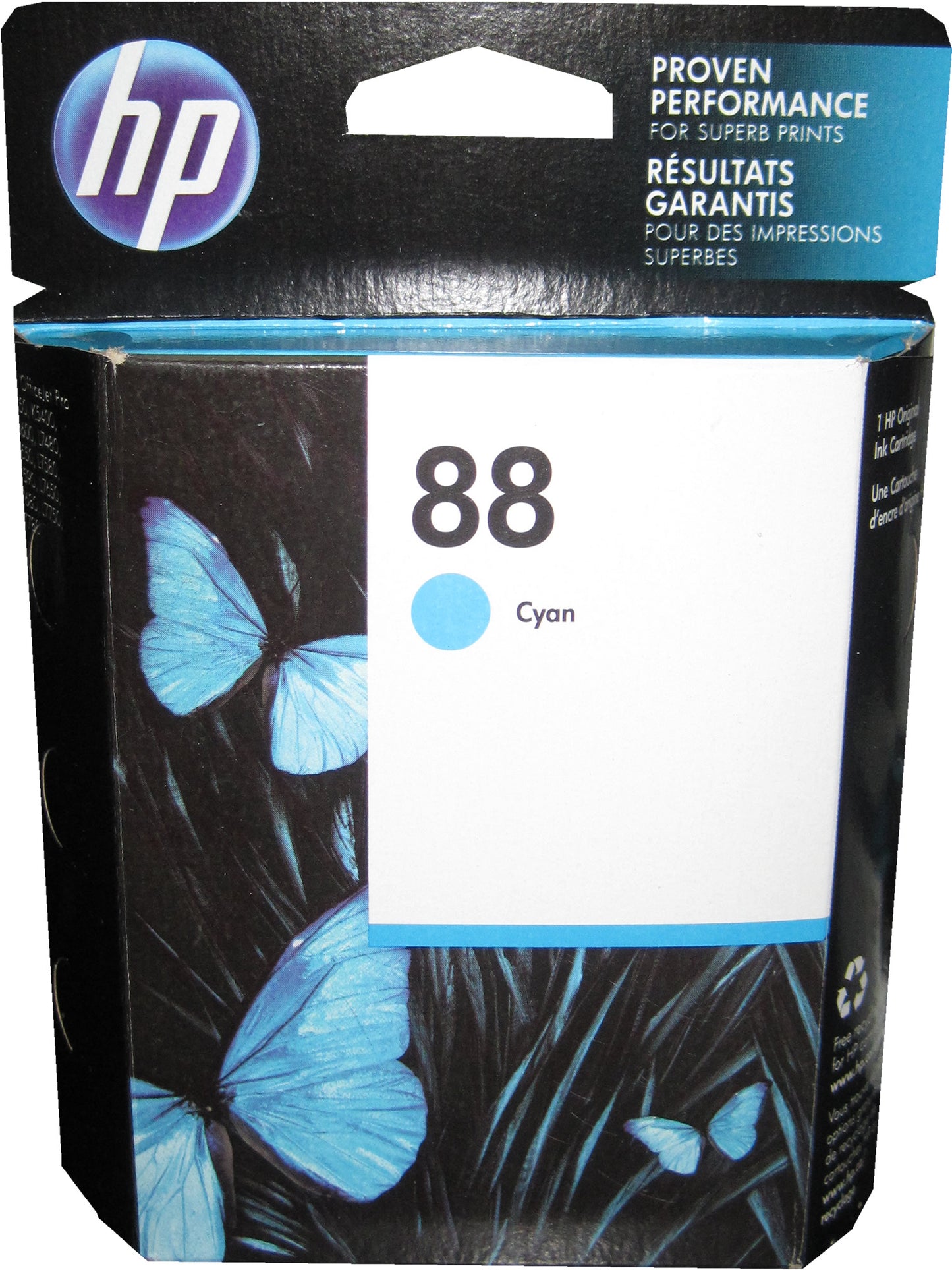 HP C9386AN (88) Cyan Ink Cartridge