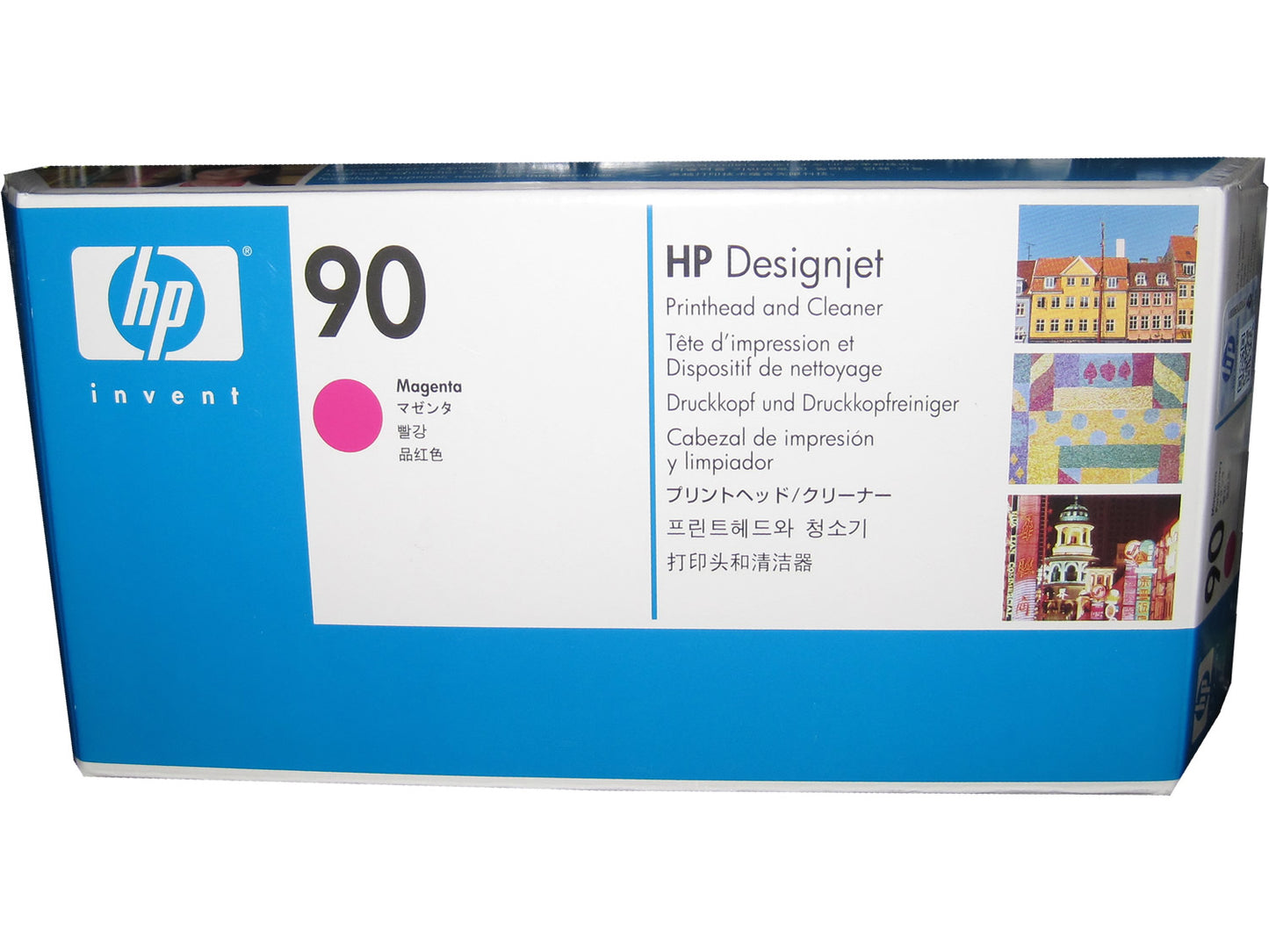 HP C5056A (90) Magenta Ink Printhead + Cleaner