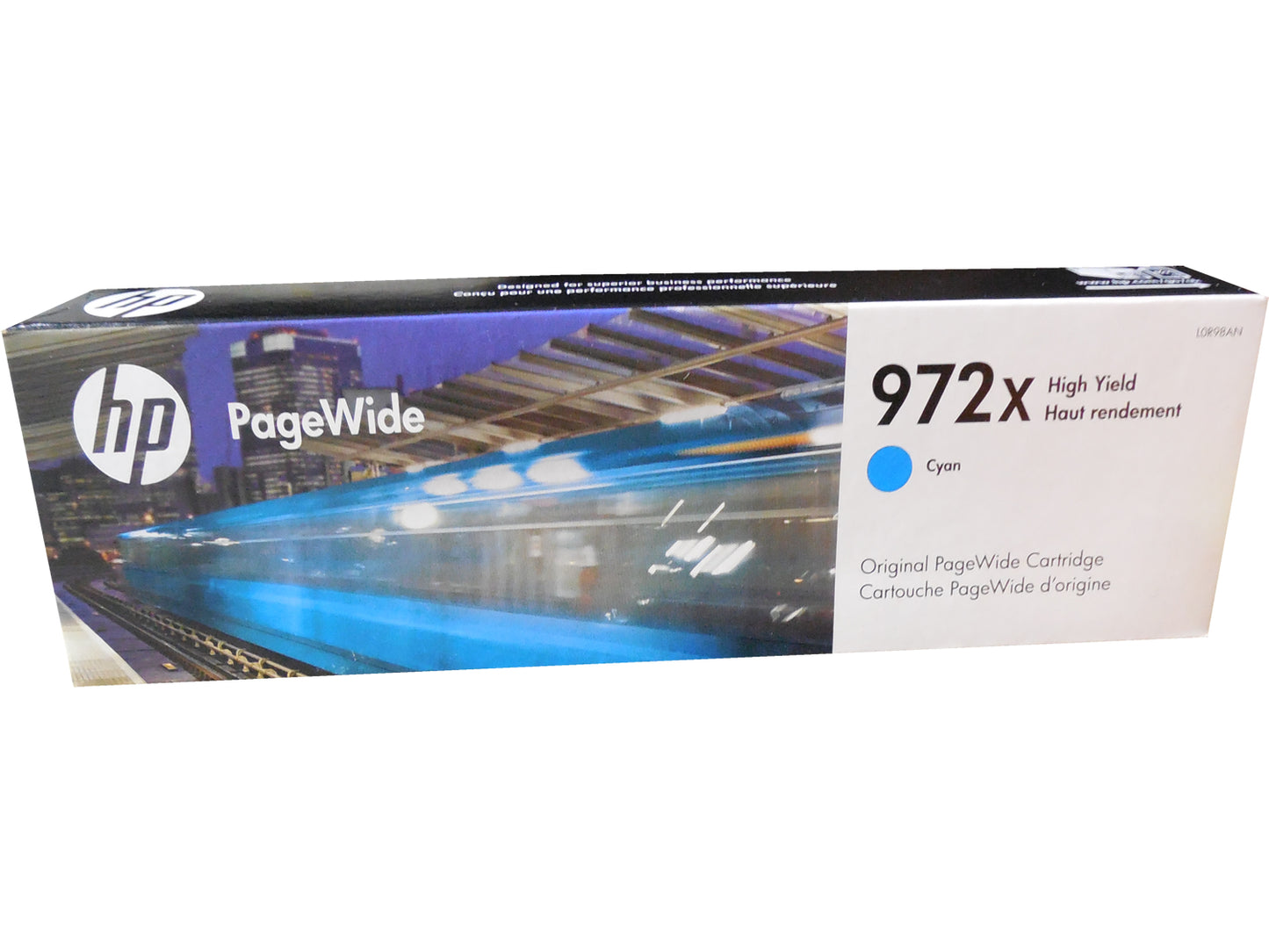 HP L0R98AN (972X) High-Yield Cyan Ink Cartridge