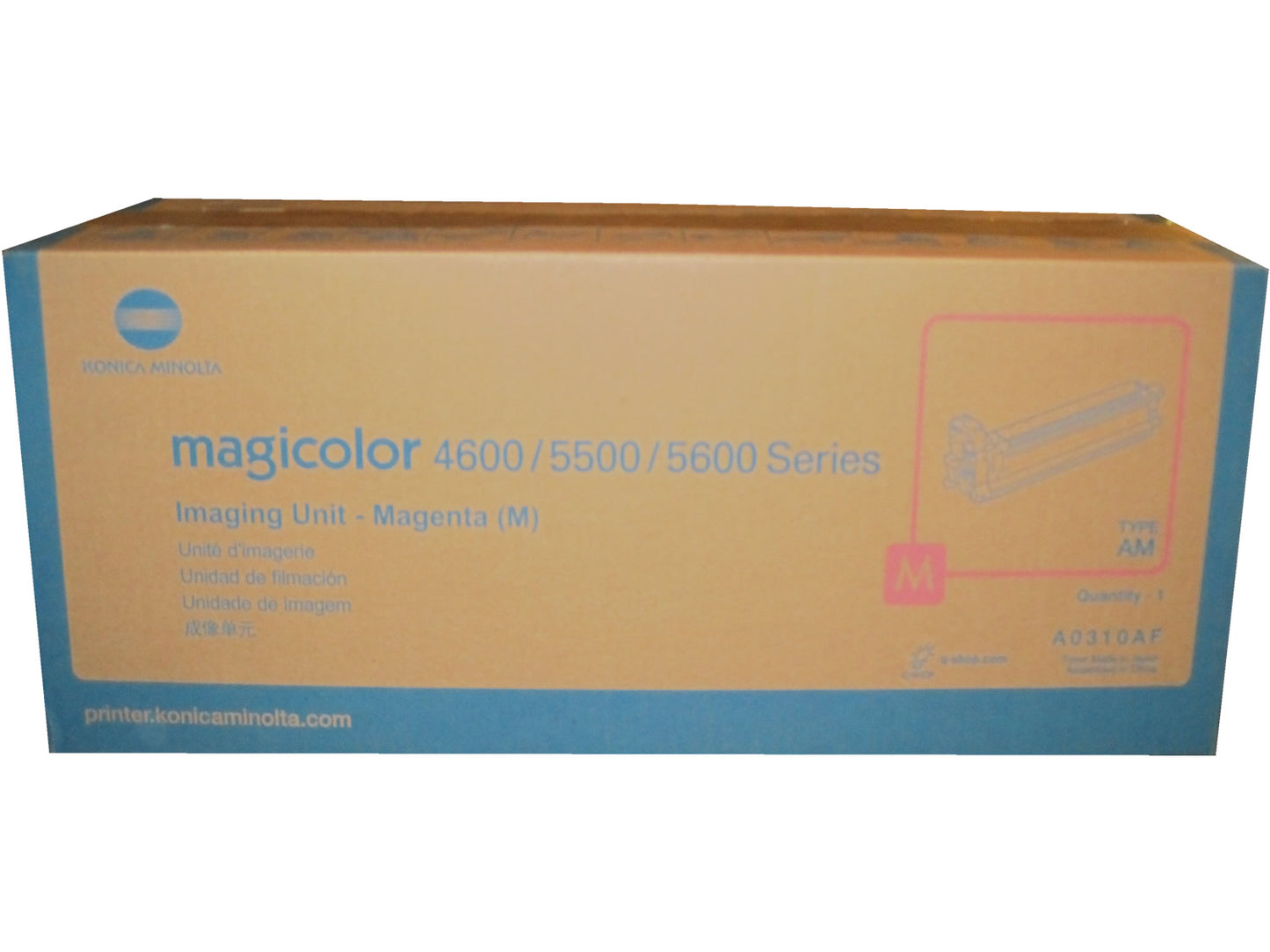 KONICA MINOLTA A0310AF Magenta Imaging Unit 6k