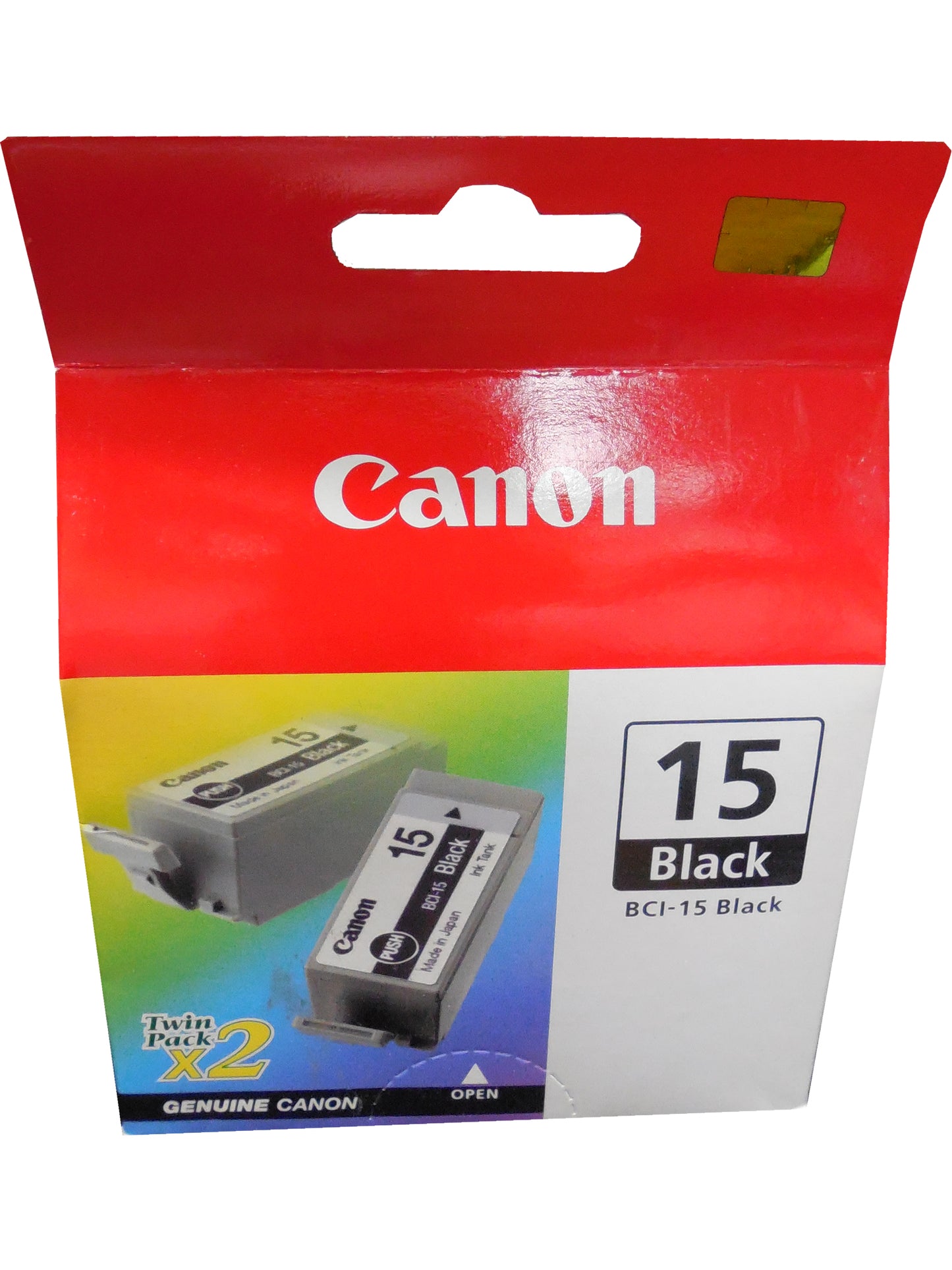 CANON BCI-15 (8190A003AA) Black Twin Pack Ink