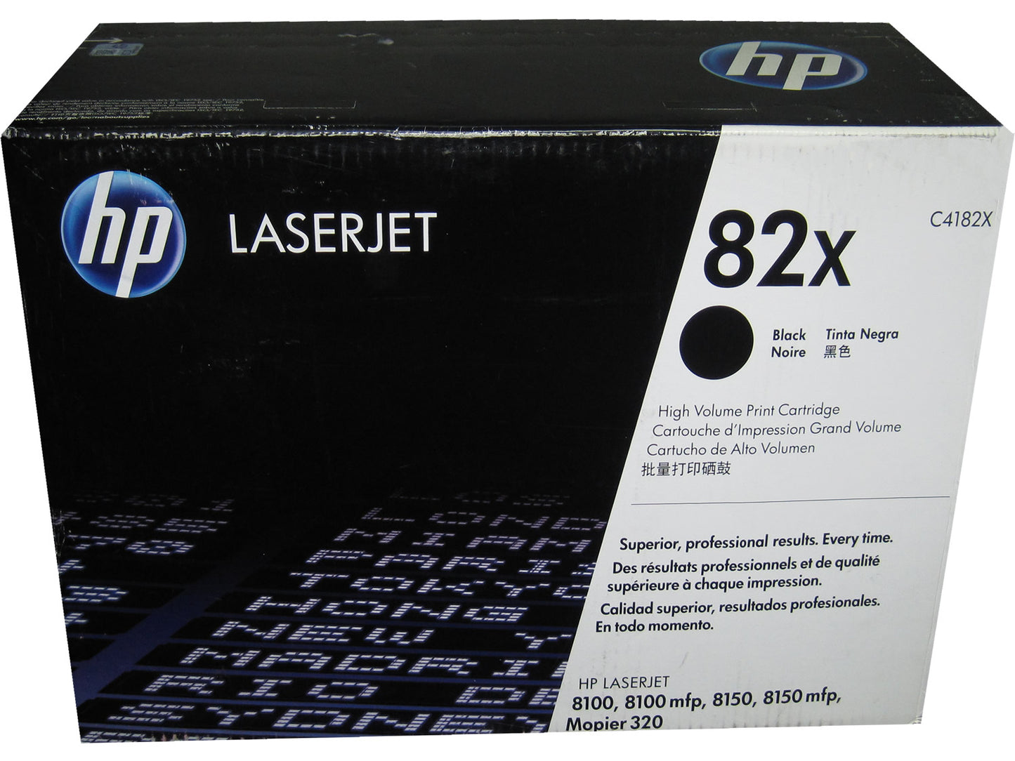 HP C4182X (82X) Black High Capacity Toner Cartridge