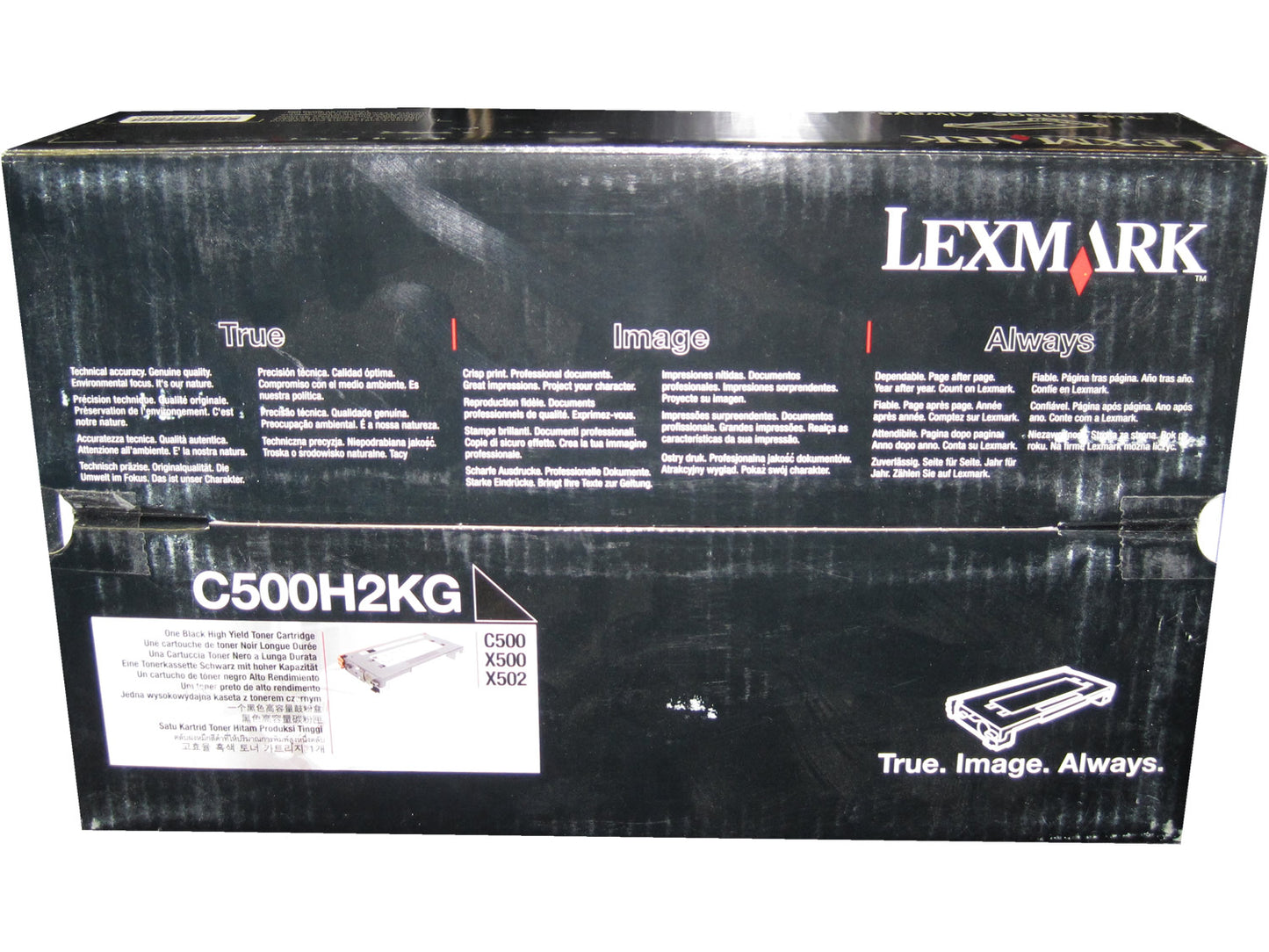 LEXMARK C500H2KG Black High Yield Toner 5k