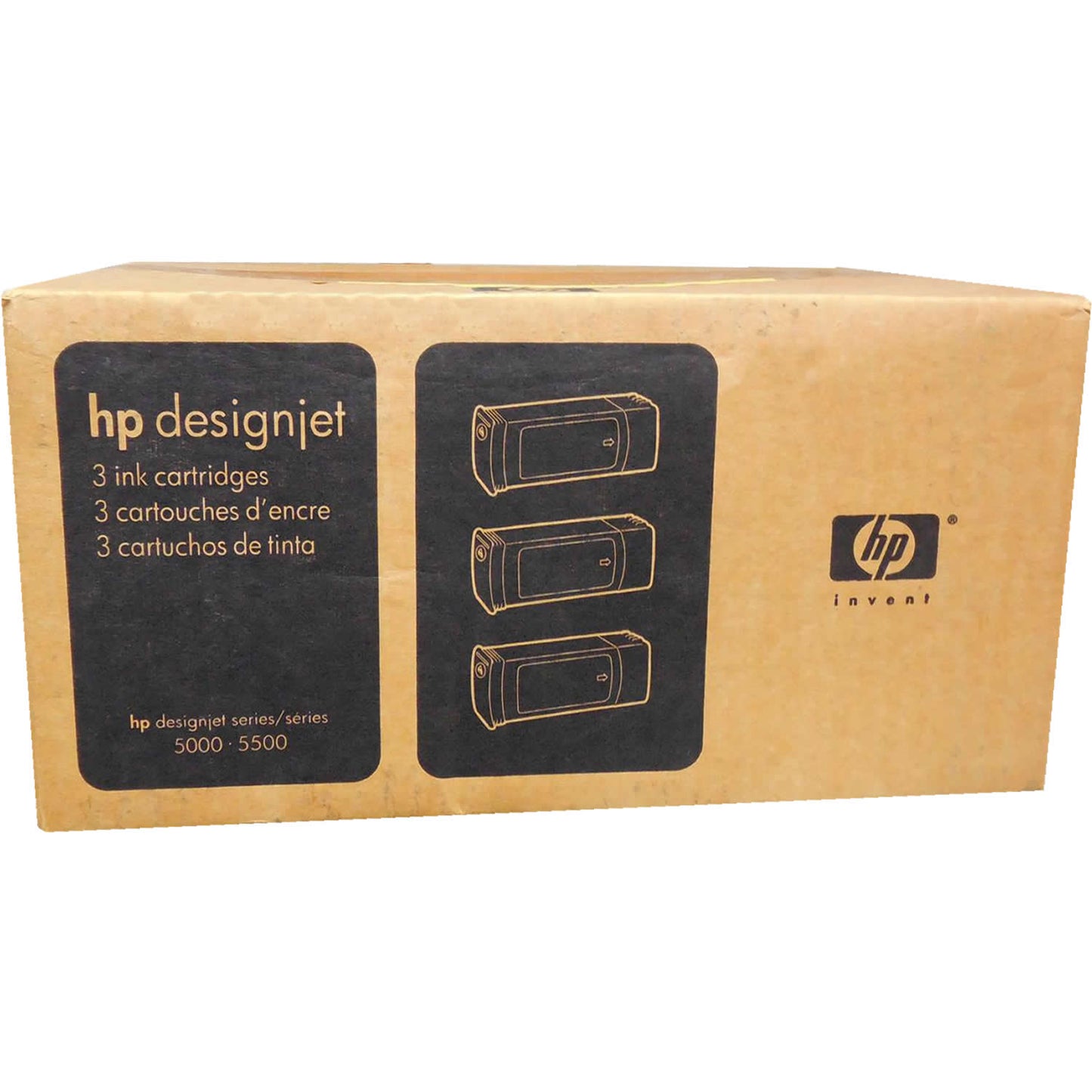 HP C5072A (83) Black UV Ink 3-Pack 680mlx3