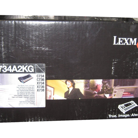 LEXMARK C734A2KG Black Toner 8k