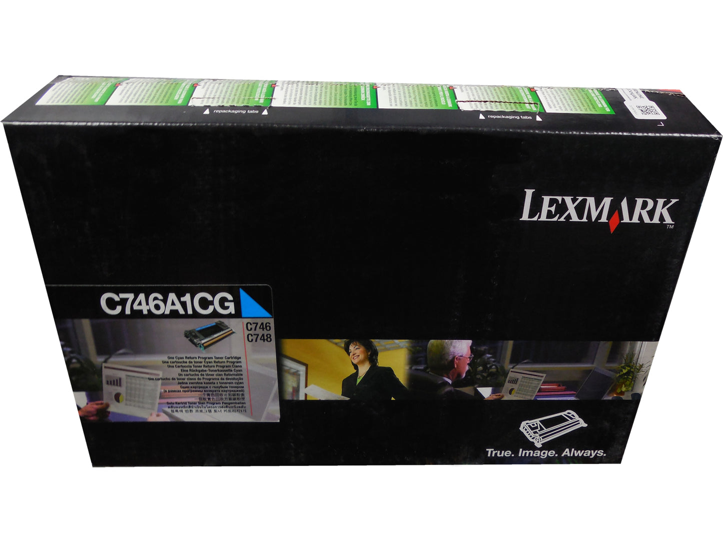 LEXMARK C746A1CG Cyan Return Program Toner 7k