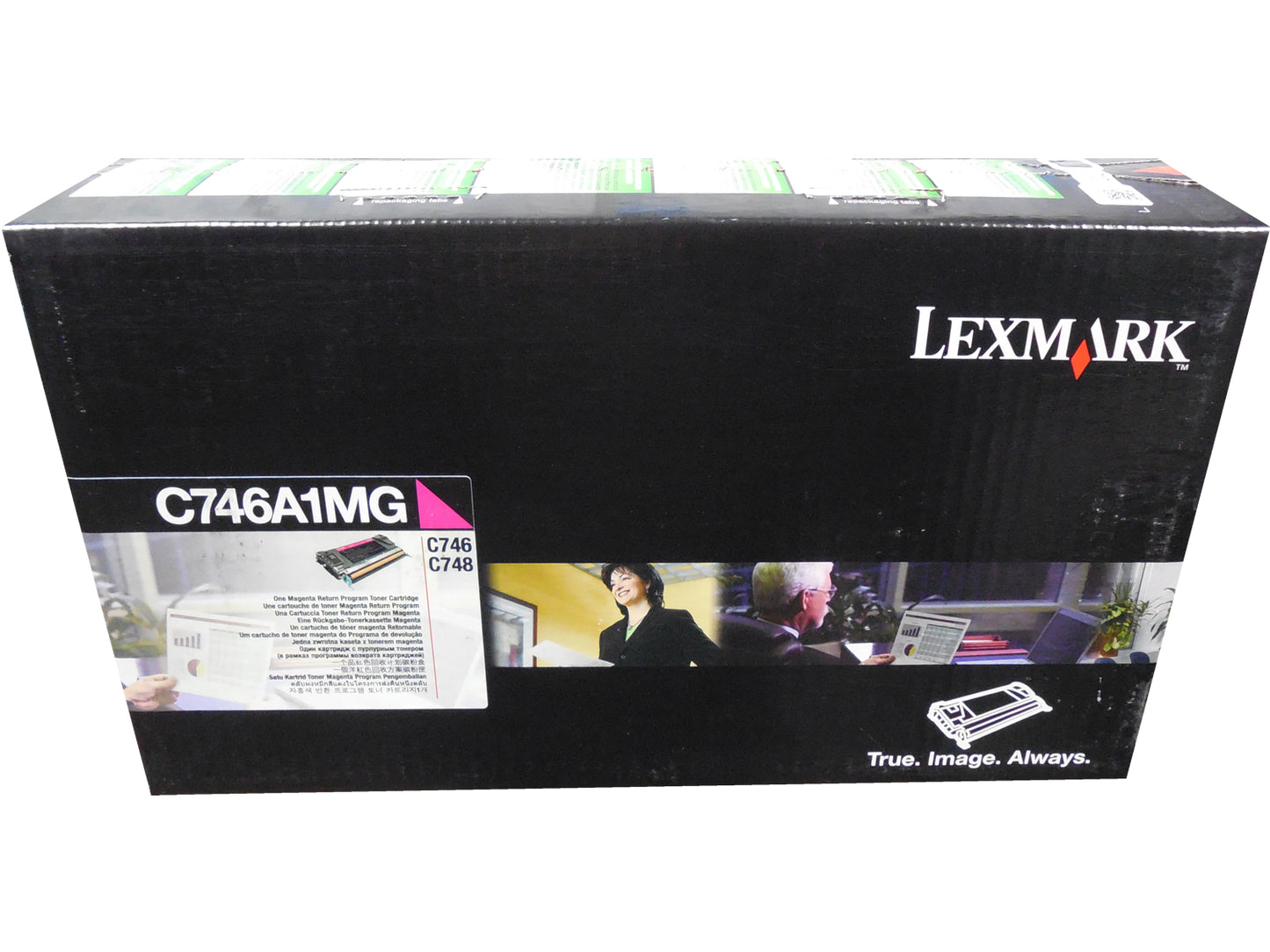 LEXMARK C746A1MG Magenta Return Program Toner 7k