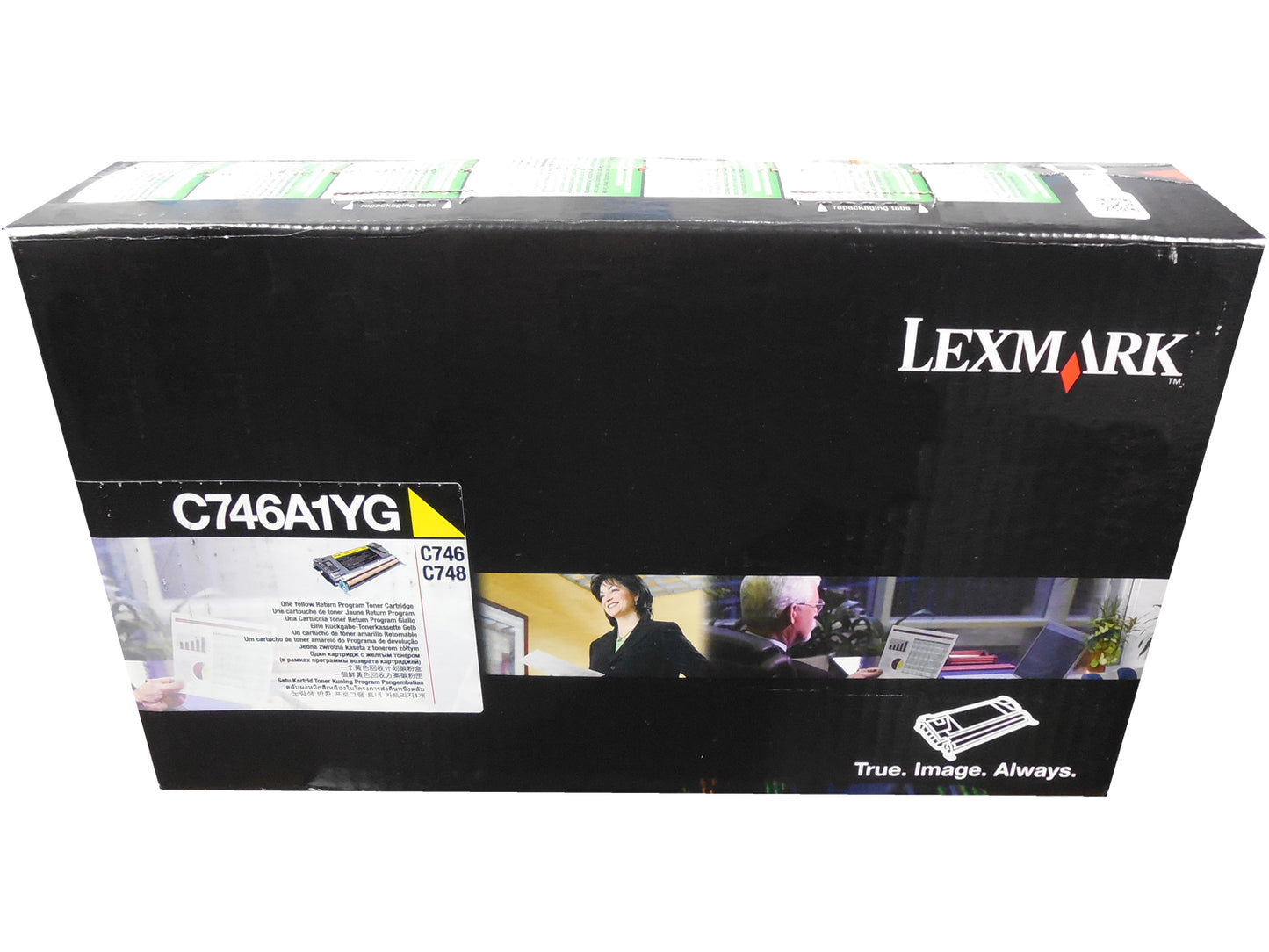 LEXMARK C746A1YG Yellow Return Program Toner 7k