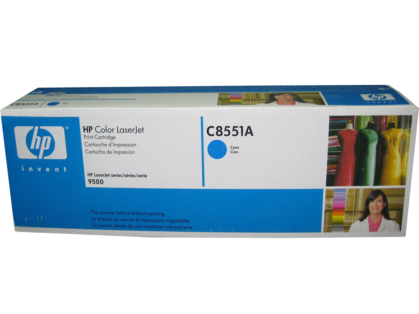 HP C8551A (822A) Cyan Toner Cartridge