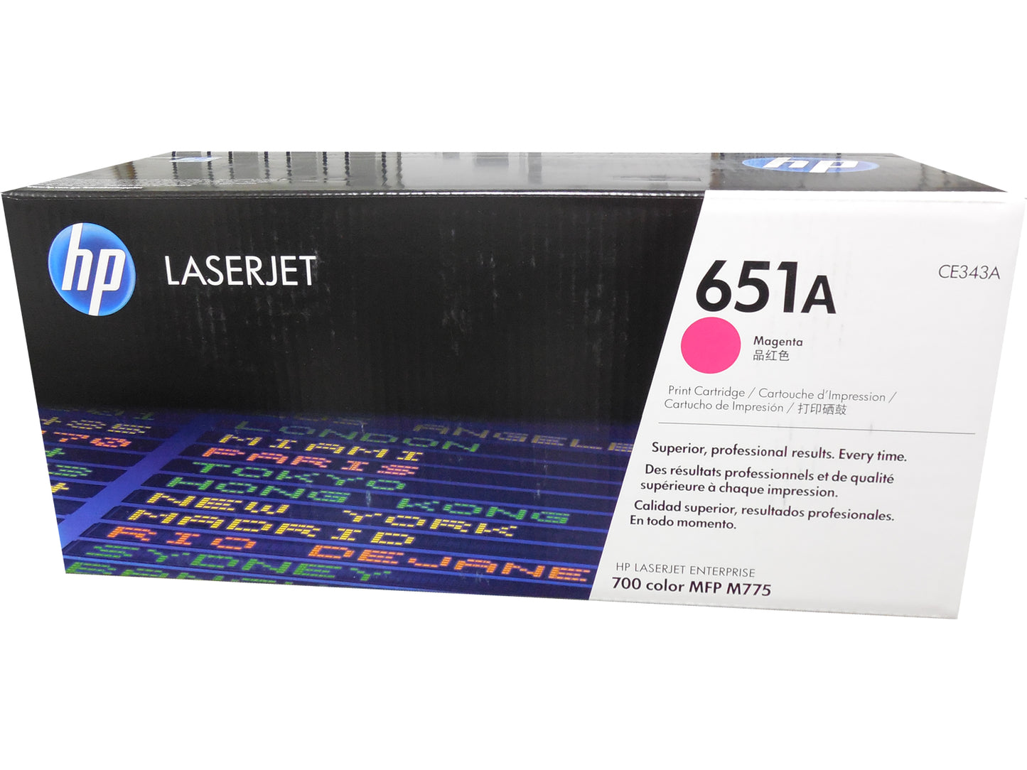 HP CE343A (651A) Magenta Toner 13.5k Yield