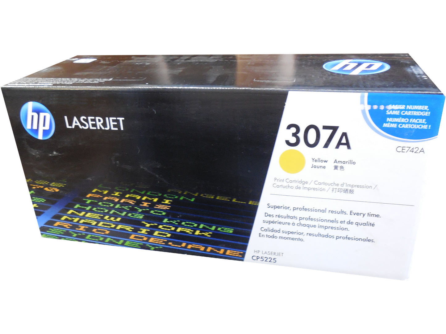 HP CE742A (307A) Yellow Toner