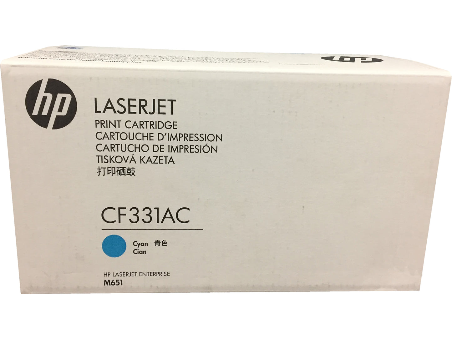 HP CF331AC (654A) Cyan Toner